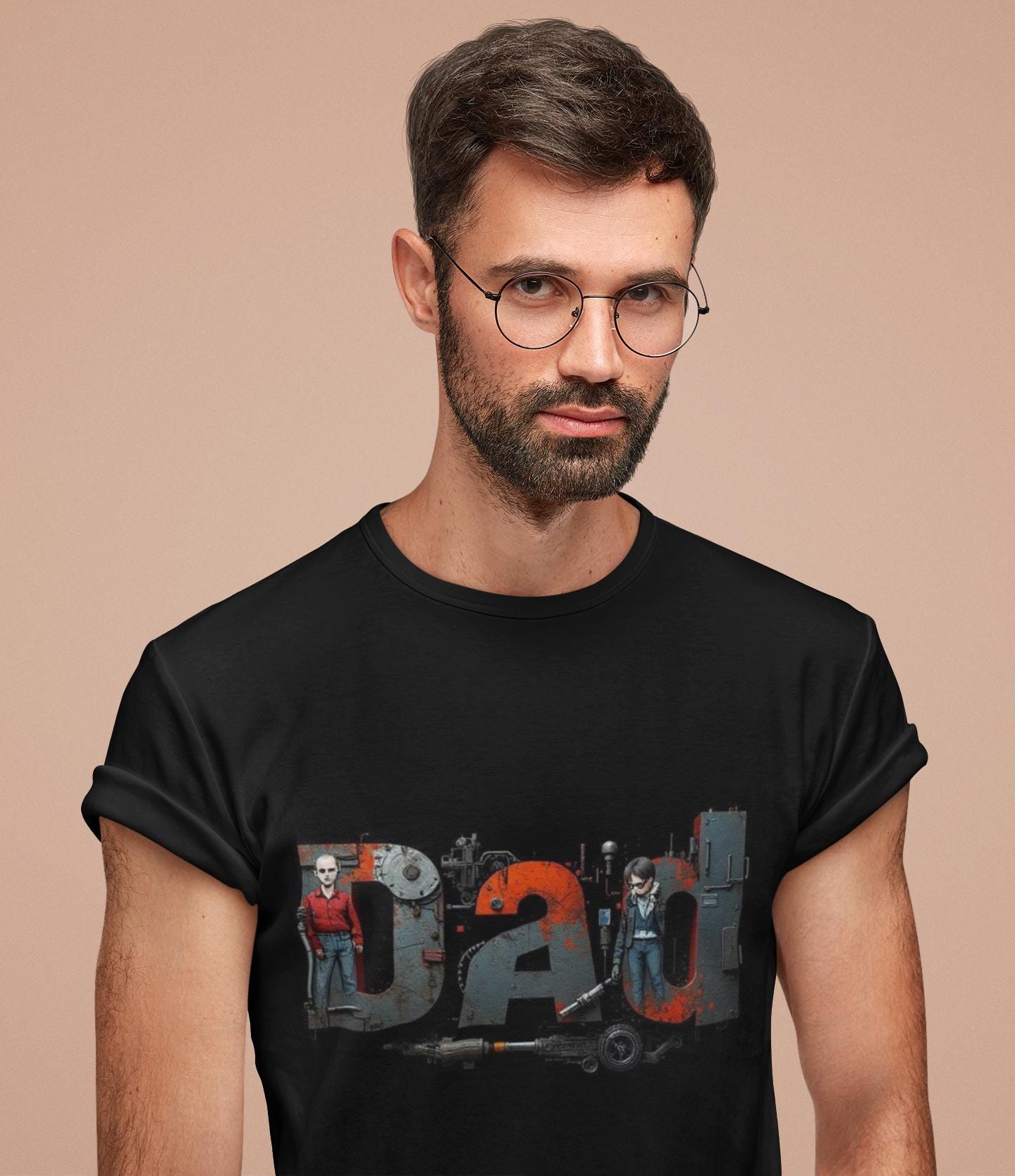 Dad Graphic T-Shirt for Father's Day, Unique Dad Tee, Casual Wear, Father's Day Gift, Unisex T-Shirt
