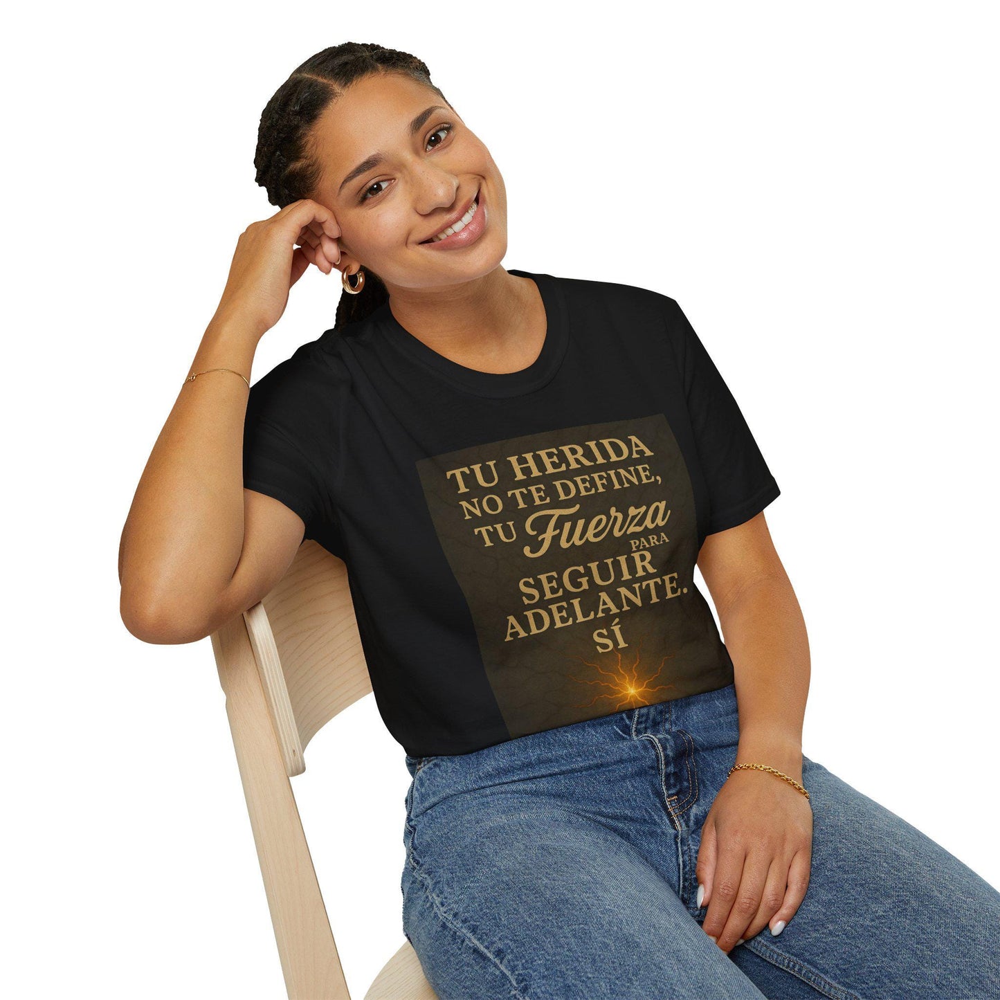Inspirational Quote Unisex Softstyle T-Shirt – Camiseta Unisex con Frase Motivadora