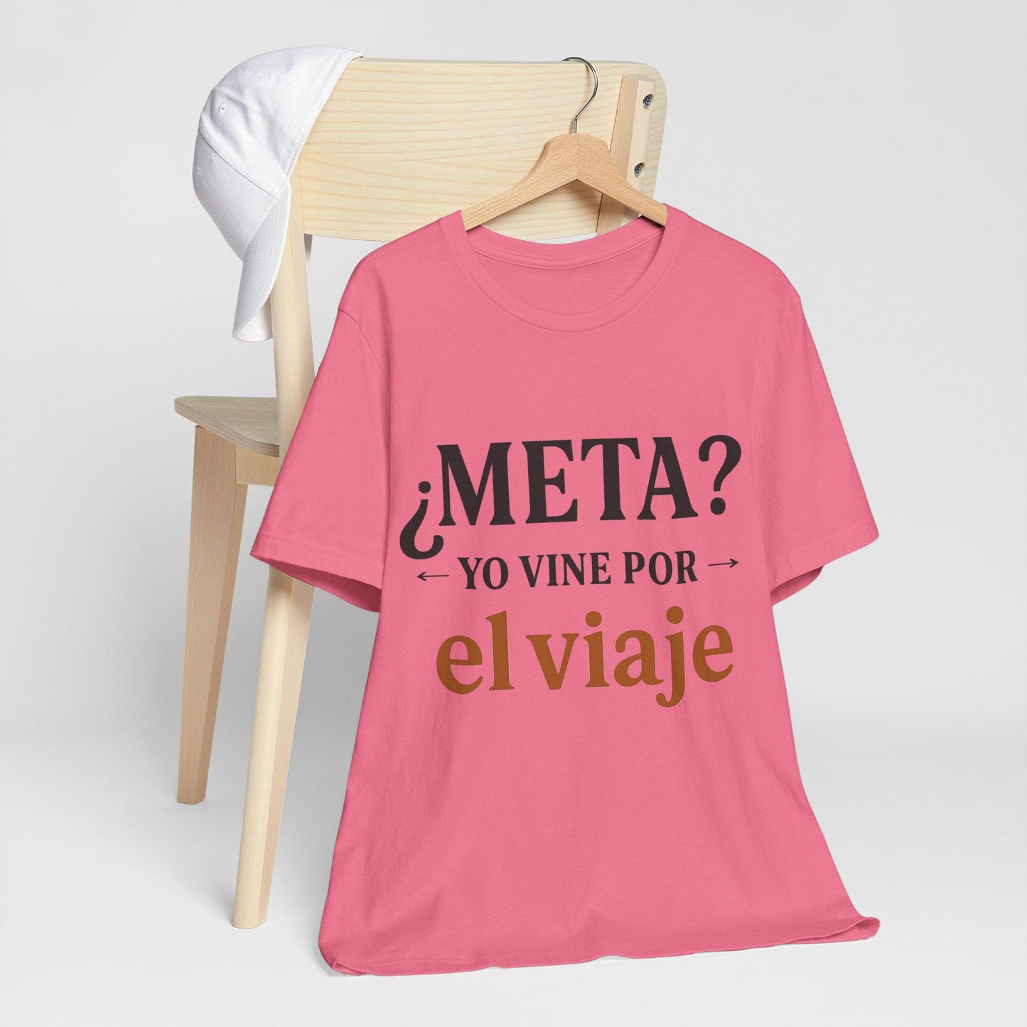 Spanish Printable Poster,¿Meta? Yo vine por el viaje, Inspirational Boho Digital Art for Free Spirits