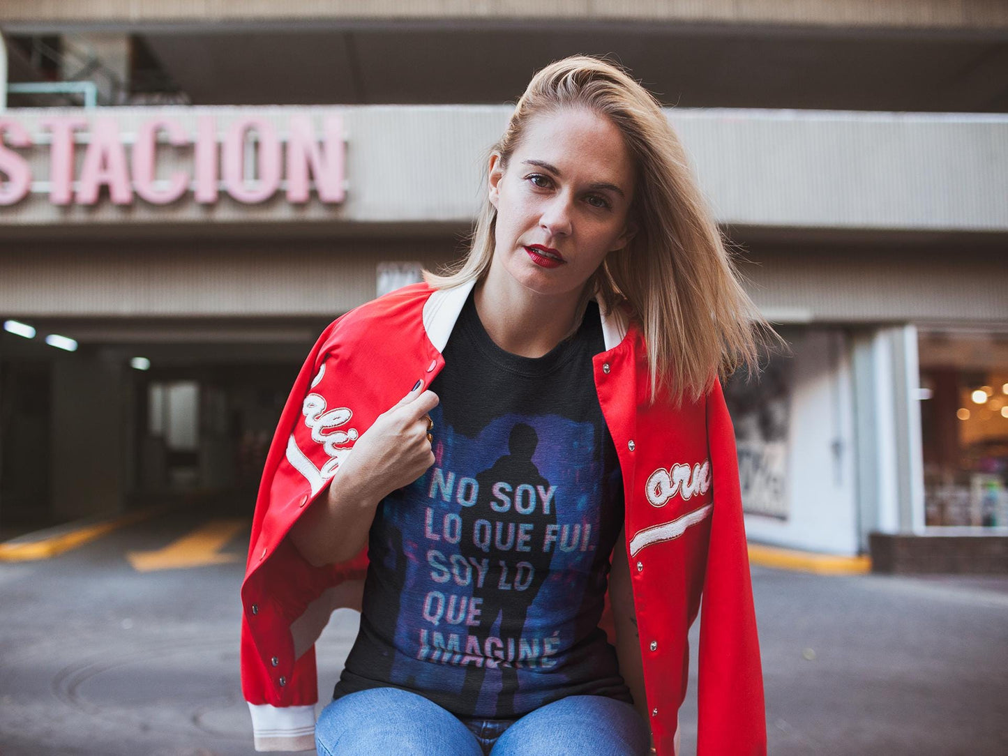 Glitch Cyberpunk Unisex T-shirt, Emotional Streetwear Tee, Comfort Colors Shirt, Spanish Quote Clothing, Neon Urban Art Apparel,