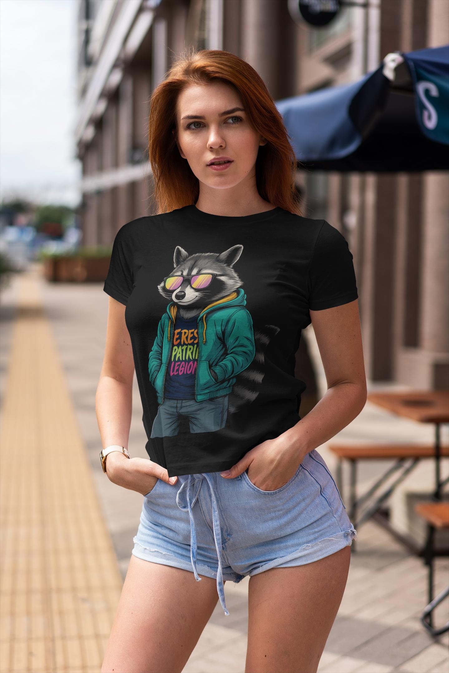 Cool Cat Graphic Tee - Perfect for Casual Outings, Gifts for Cat Lovers, Birthday Shirts, Graphic T-Shirts, Unique Animal Apparel