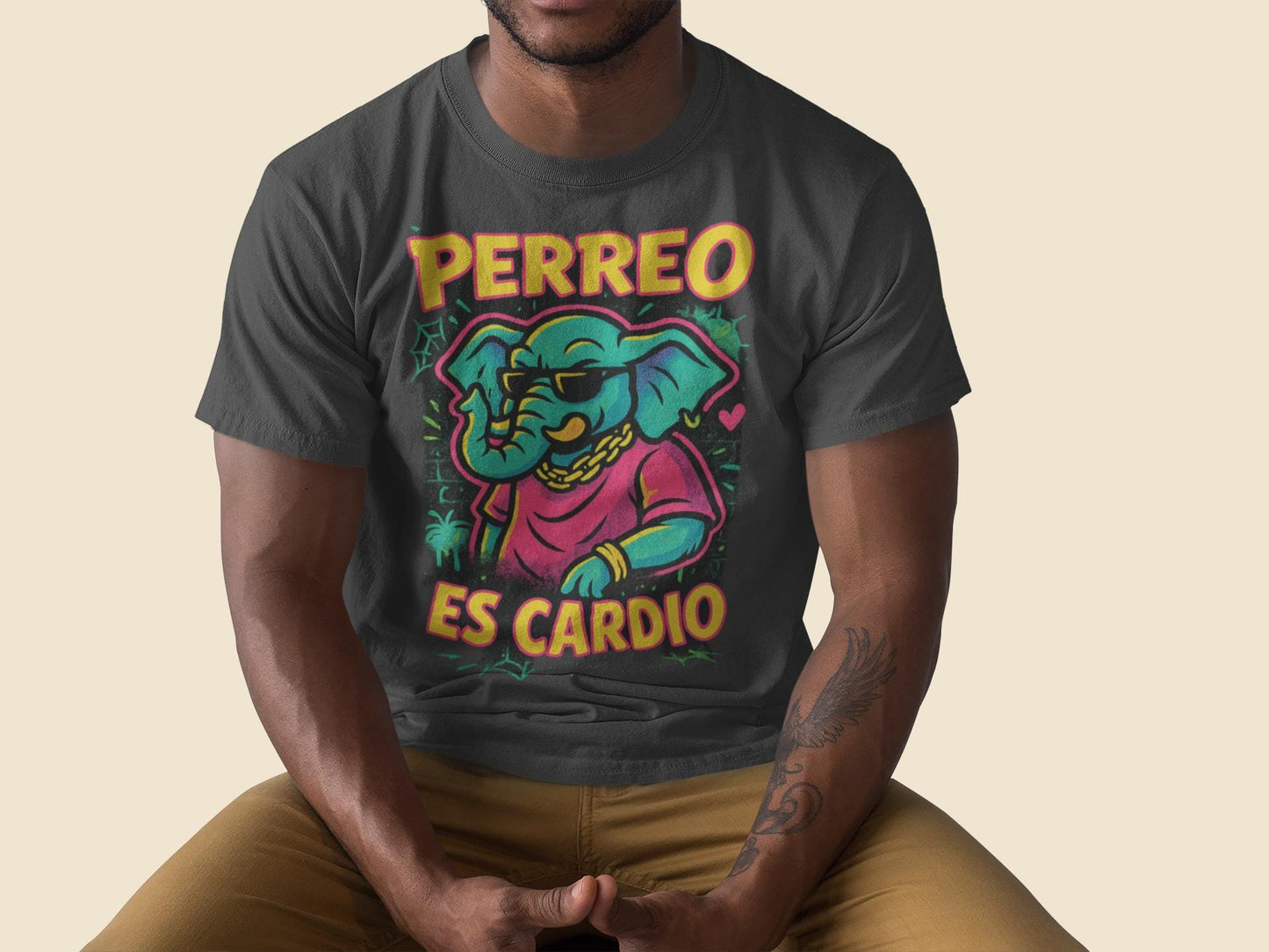Reggaeton Flow Unisex Tee, Streetwear Con Ritmo, Doble Sentido, Perreo es Cardio, Festival Wear, Bailar Resistencia Shirt