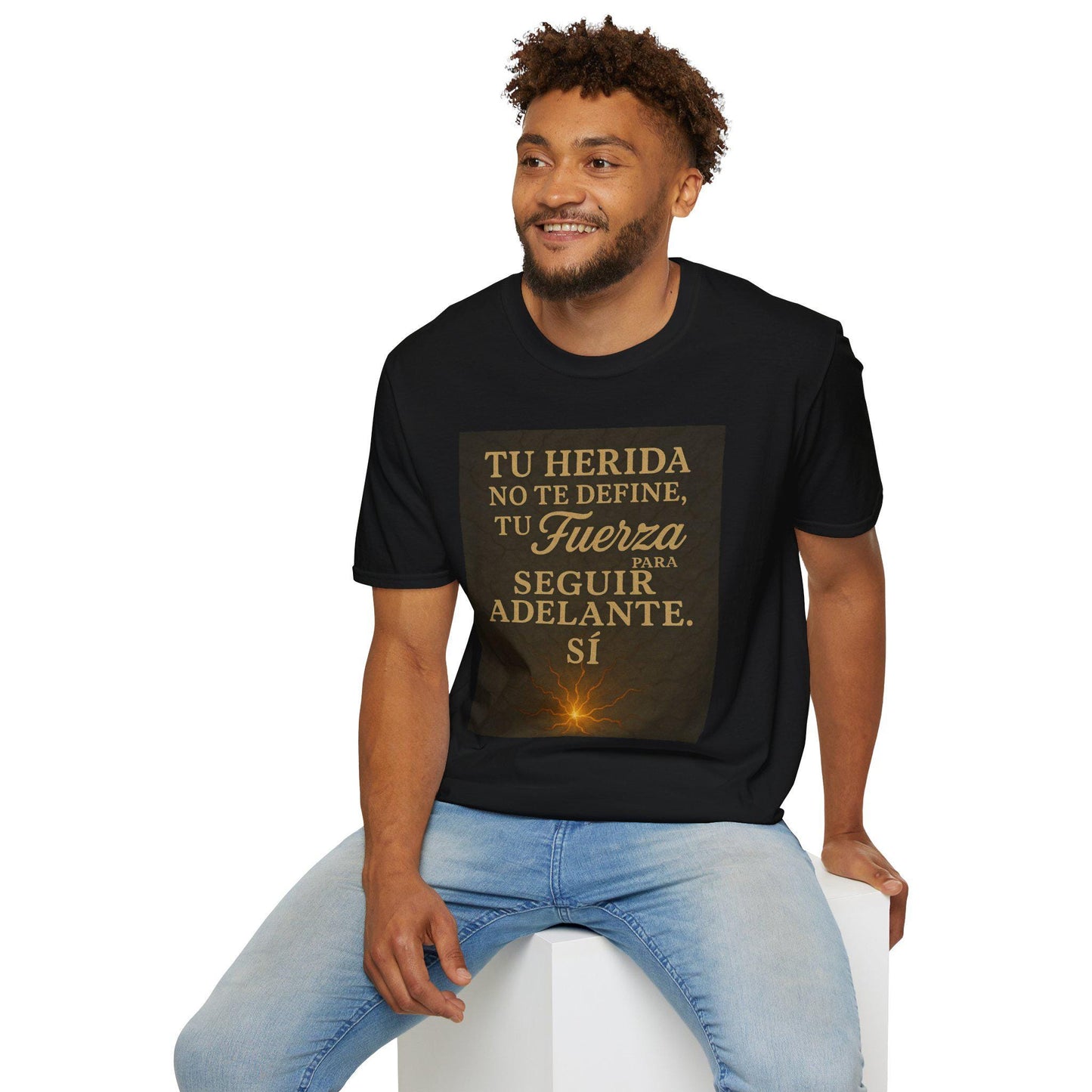 Inspirational Quote Unisex Softstyle T-Shirt – Camiseta Unisex con Frase Motivadora