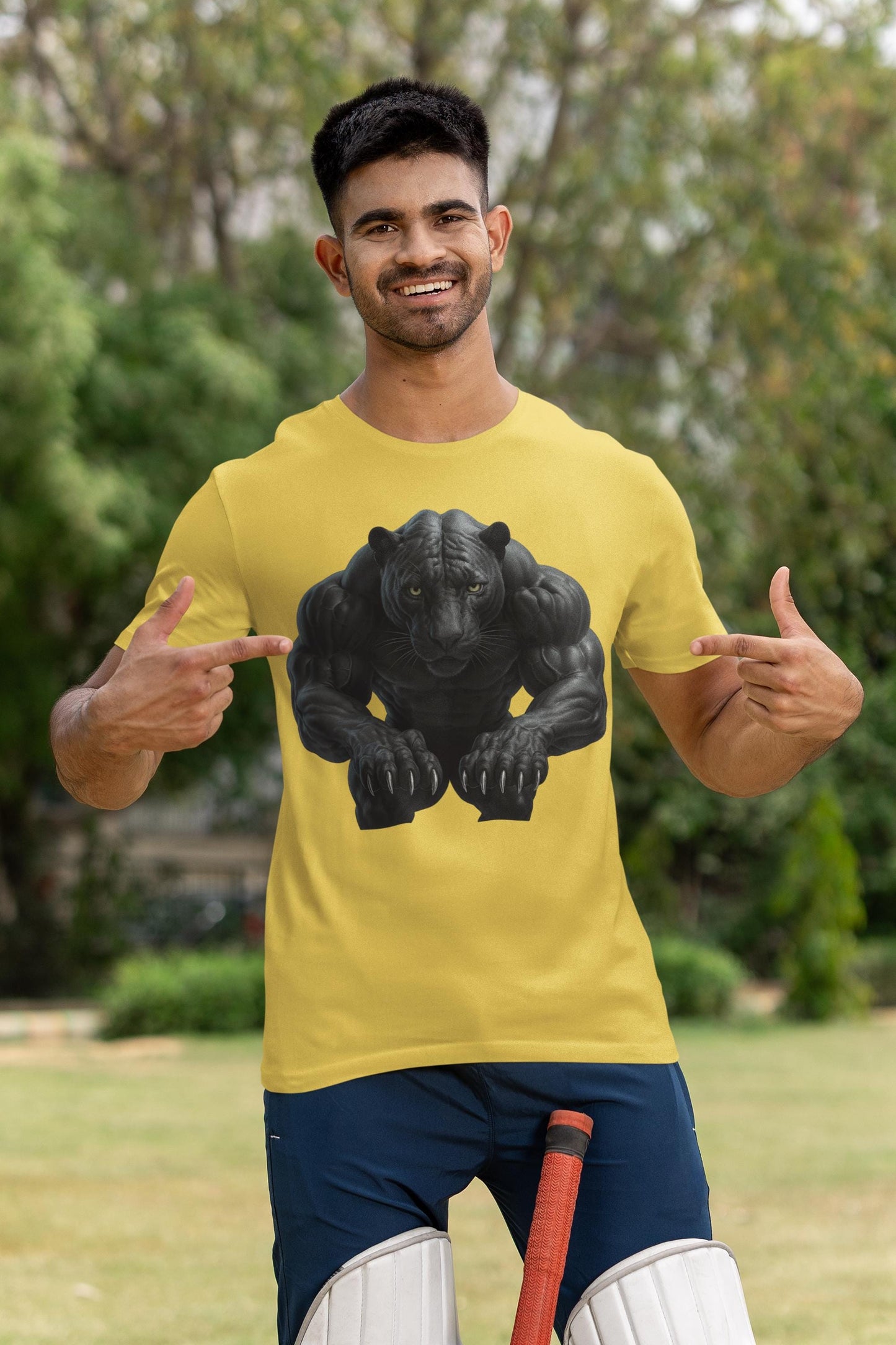 Panther Graphic Tee - Unisex Softstyle T-Shirt, Animal Muscle Art Shirt, Fitness Streetwear Apparel, Wildlife Fashion, Bold Design Shirt