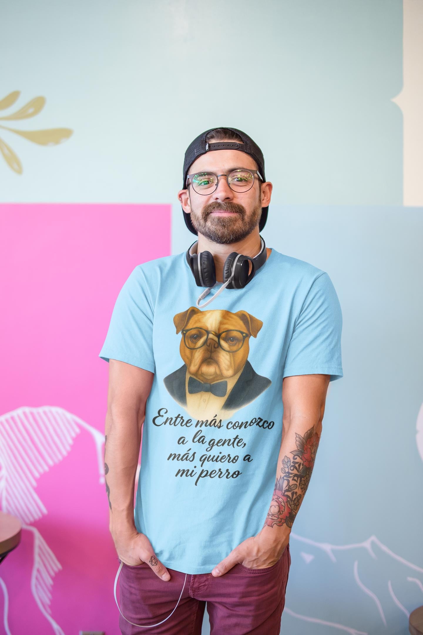 Cute Dog Lover T-Shirt, Funny Pet Gift, Unisex Graphic Tee, Dog Mom/Dad Shirt, Ideal for Birthdays, Pet Celebrations