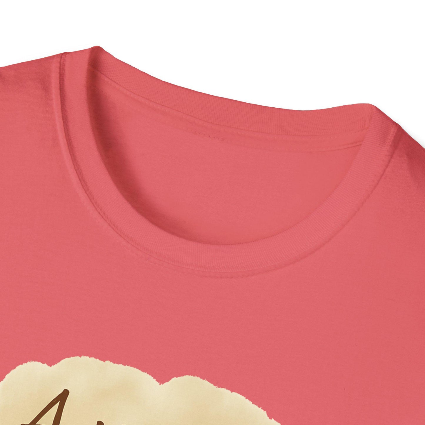Camiseta emocional con frase, Ser fuerte también duele, Diseño artístico en acuarela para sanación consciente