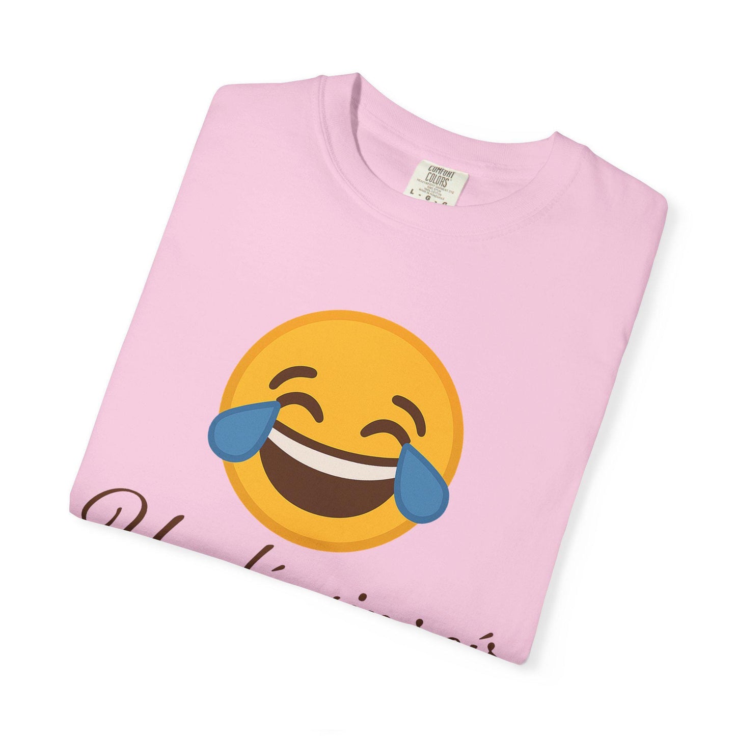 Ríe ConSentido Unisex T-shirt, Laugh With Purpose Tee, Humor Lover Gift, Golden Joy Shirt, Positive Vibes Top, Funny Quote Apparel