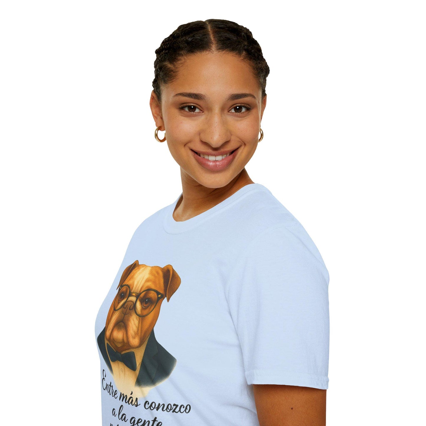 Cute Dog Lover T-Shirt, Funny Pet Gift, Unisex Graphic Tee, Dog Mom/Dad Shirt, Ideal for Birthdays, Pet Celebrations