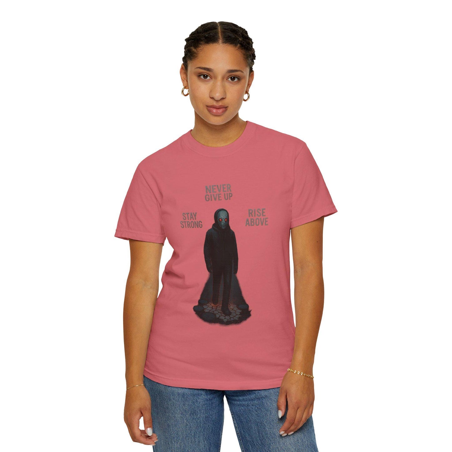 Resilience Graphic Tee, Motivational Comfort Colors Unisex Shirt, Rise Above Apparel, Emotional Fashion Gift, Never Give Up Streetwear