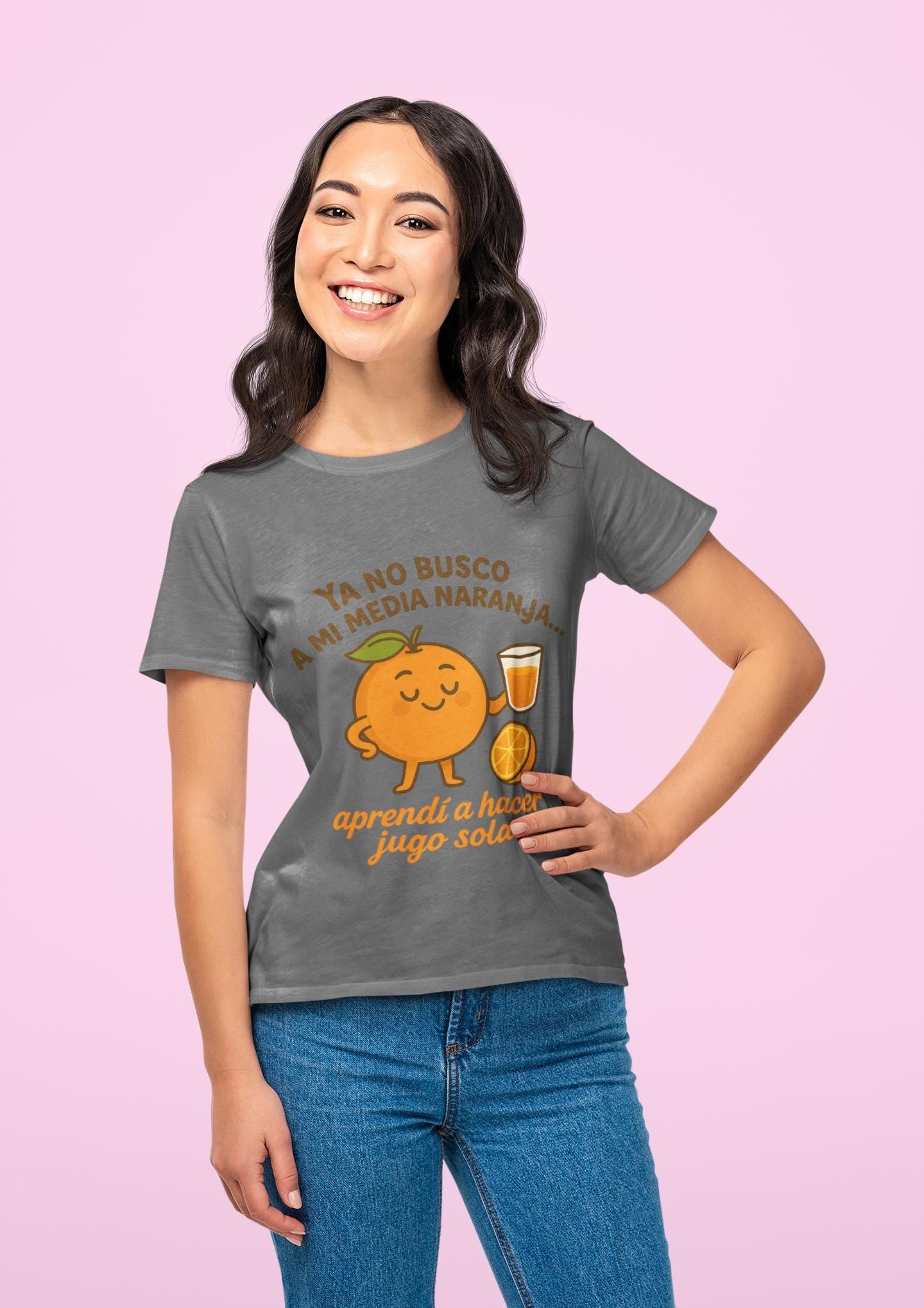 Funny Self-Love Shirt ,No More Soulmate Hunting, Citrus Empowerment Tee