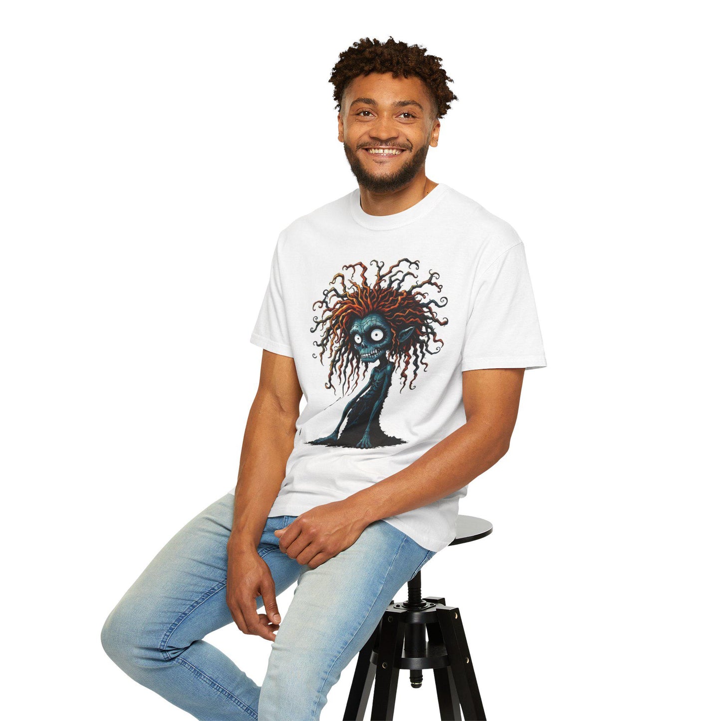 Summer Garment-Dyed Unisex T-Shirt – Playera Unisex de Verano con Diseño Español