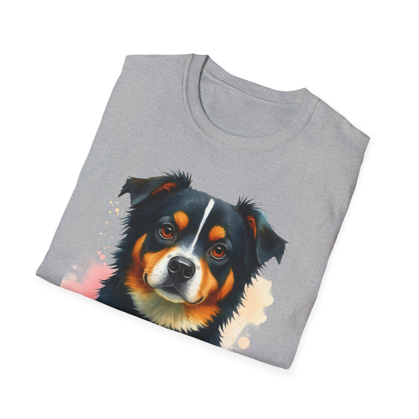 Emotional Watercolor Art T-Shirt, Clipart Design, Abstract Minimalist Sticker, Creative Chaos Print, Aesthetic Illustration