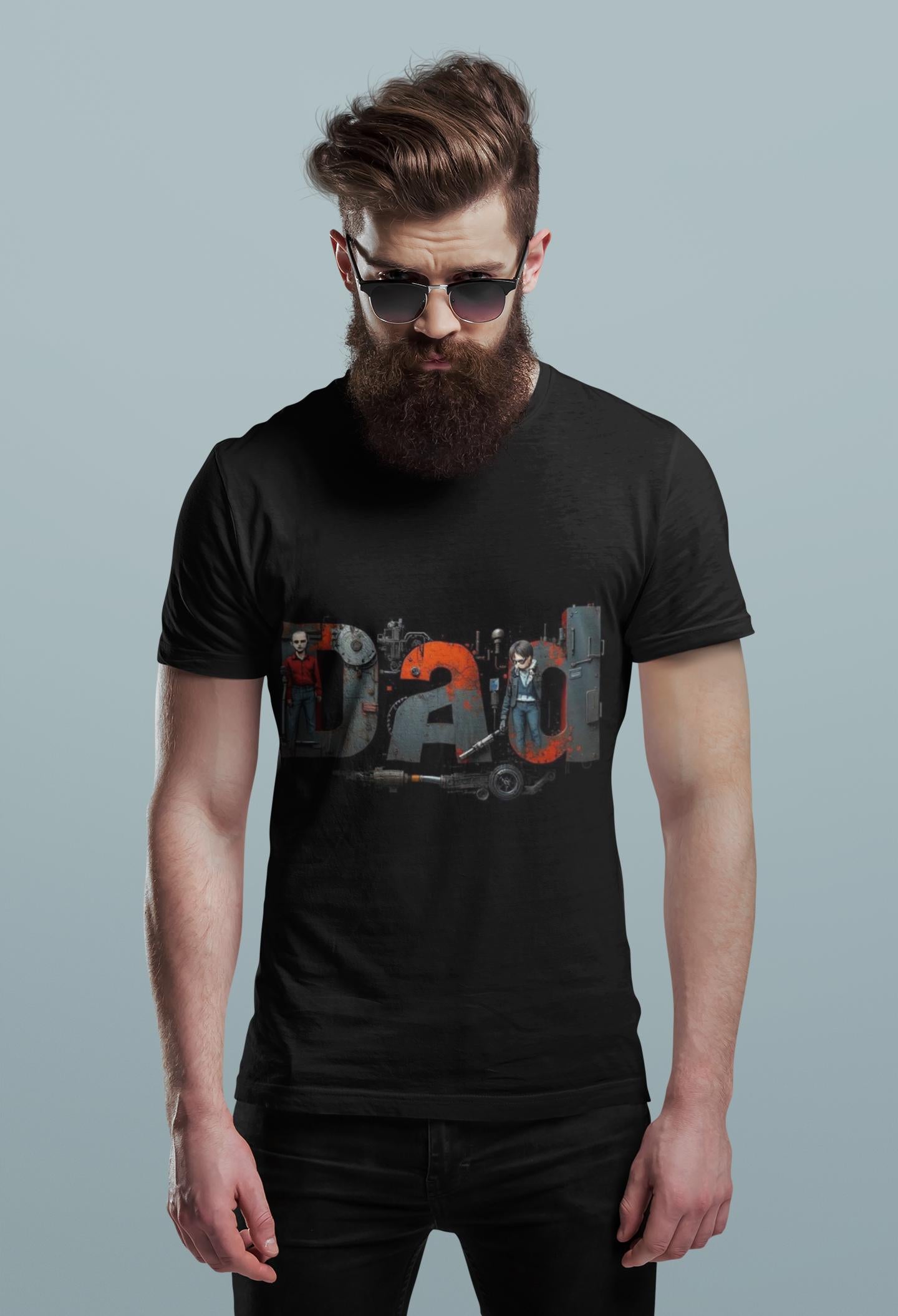 Dad Graphic T-Shirt for Father's Day, Unique Dad Tee, Casual Wear, Father's Day Gift, Unisex T-Shirt