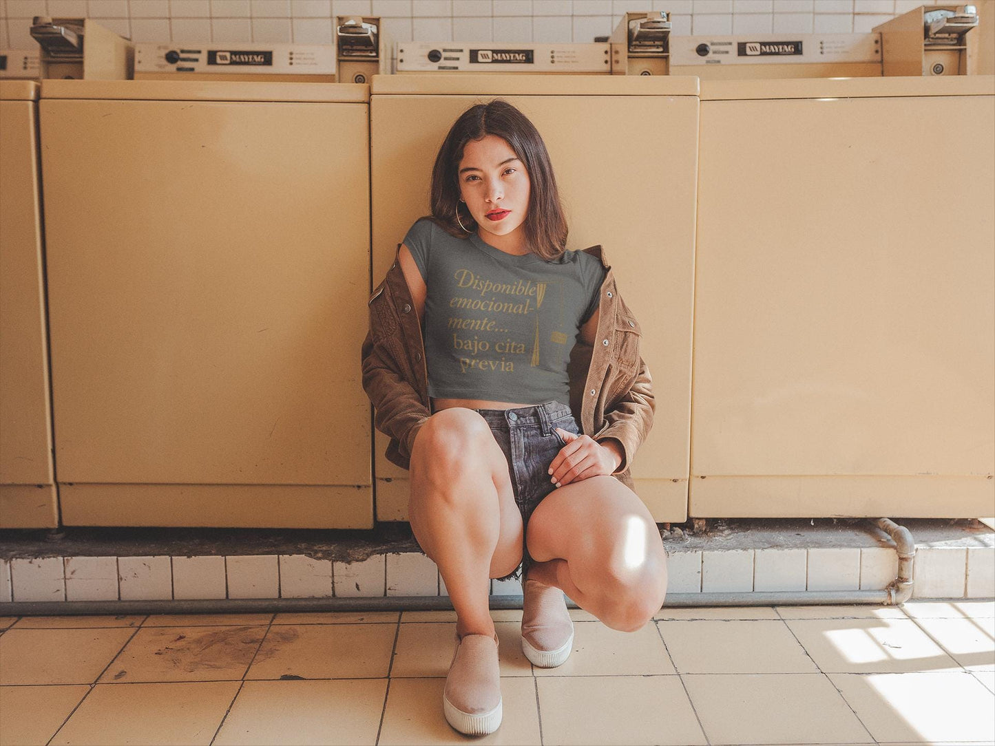 Women's Boxy Tee - Elegant and Witty Statement Piece for Introverts and Extroverts, Unique Gift or Everyday Wear, Quiet Luxury with a Dash