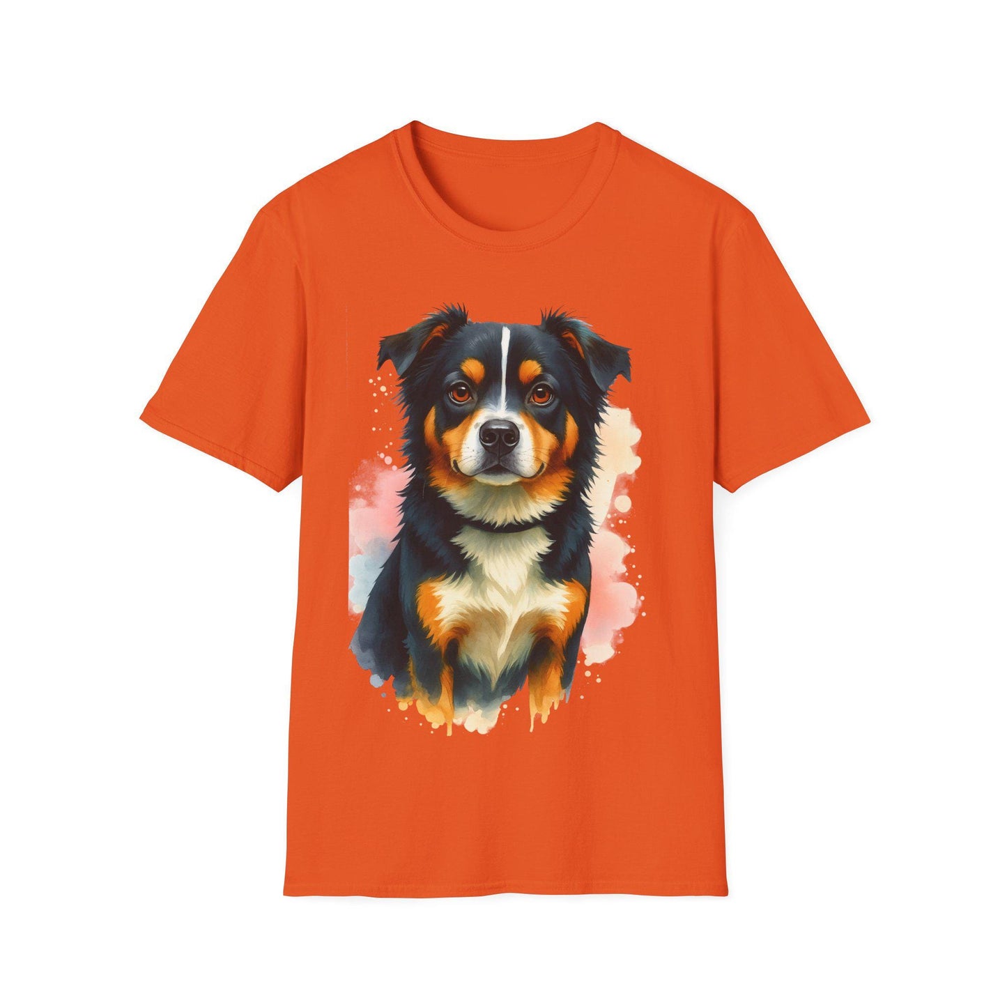 Emotional Watercolor Art T-Shirt, Clipart Design, Abstract Minimalist Sticker, Creative Chaos Print, Aesthetic Illustration