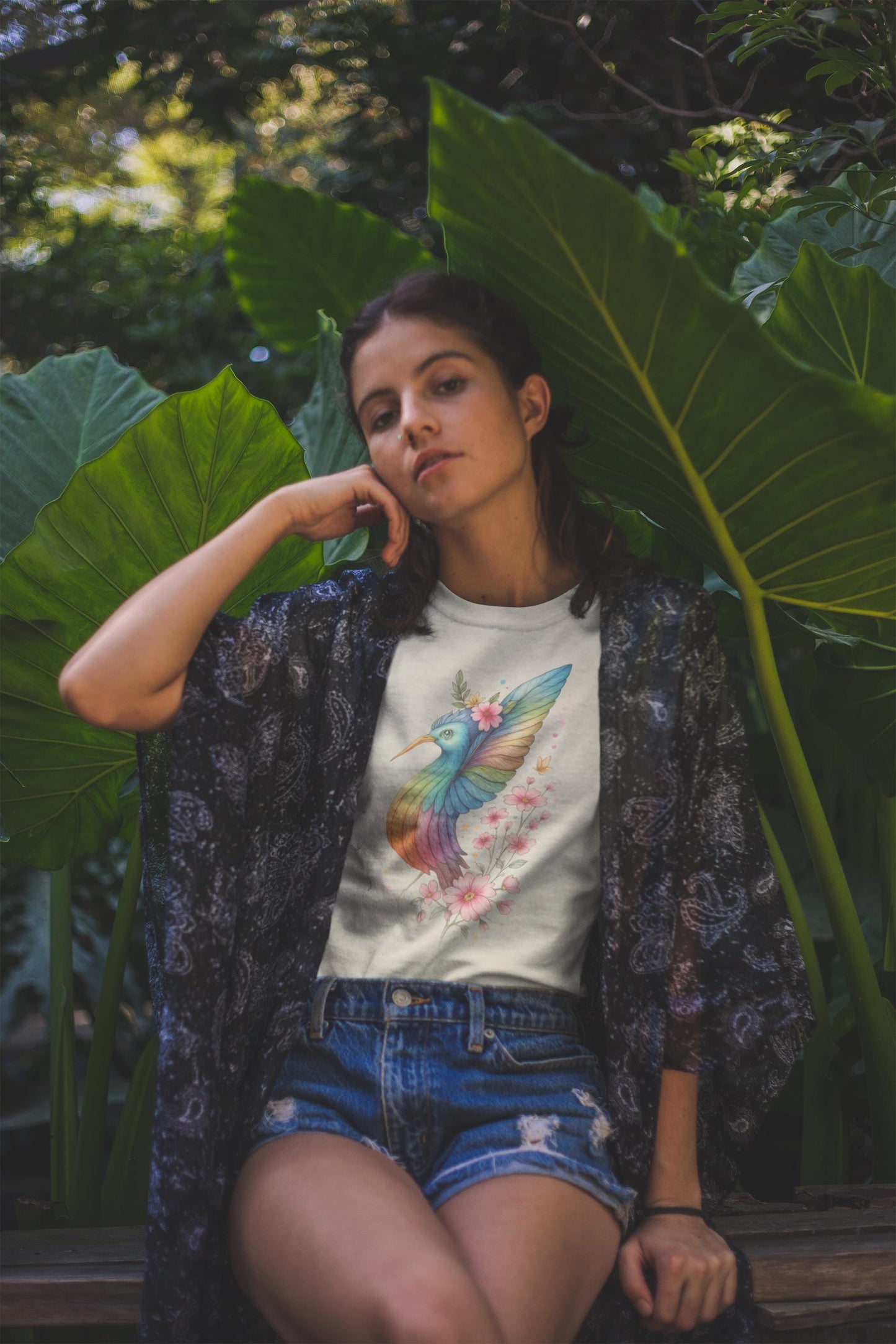 Emotional Art Graphic T-shirt, Subtle Aesthetic Design, Perfect for Creatives, Designers, Chaos is Color, Unisex Tee, Stickers, Posters
