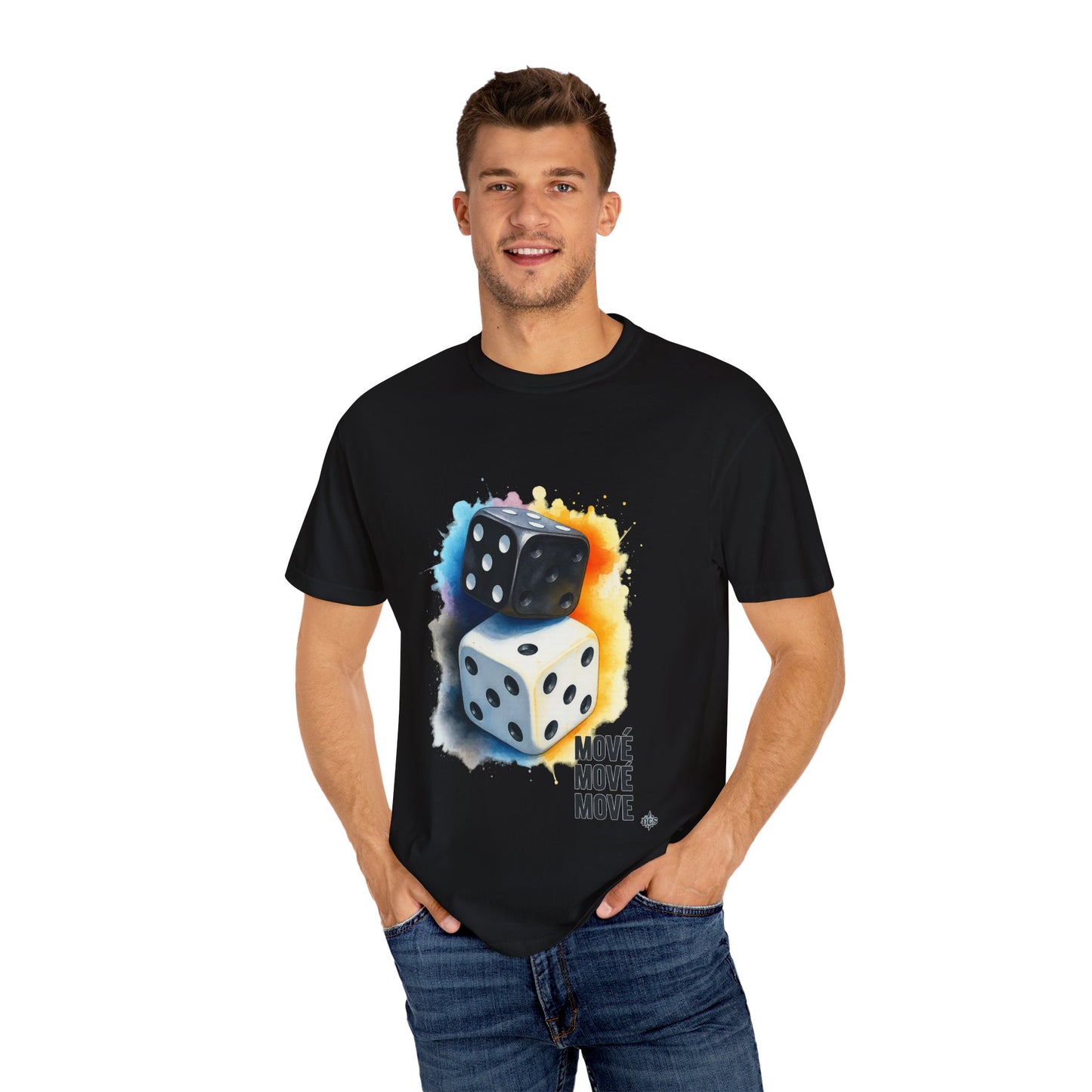 Dice Movement Unisex T-shirt - DADOS MOVE Urban Streetwear Statement