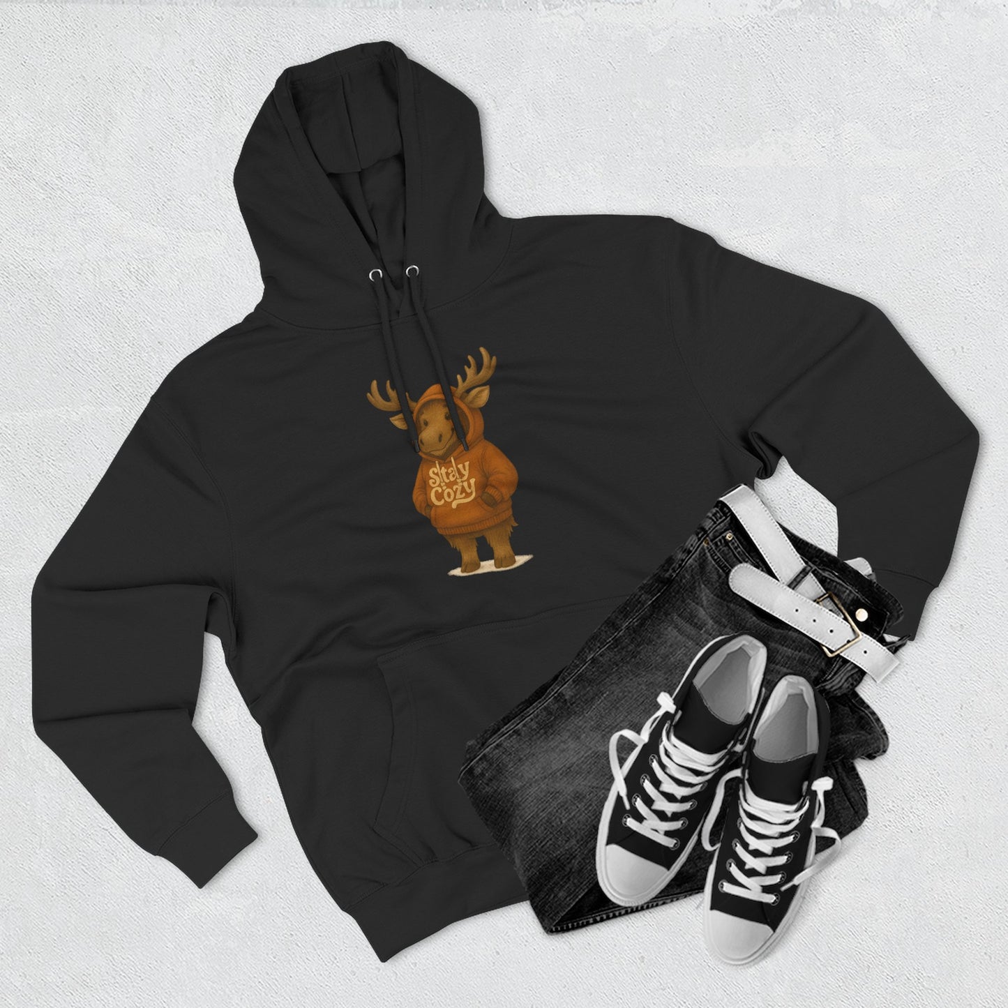 Cozy Moose Hoodie