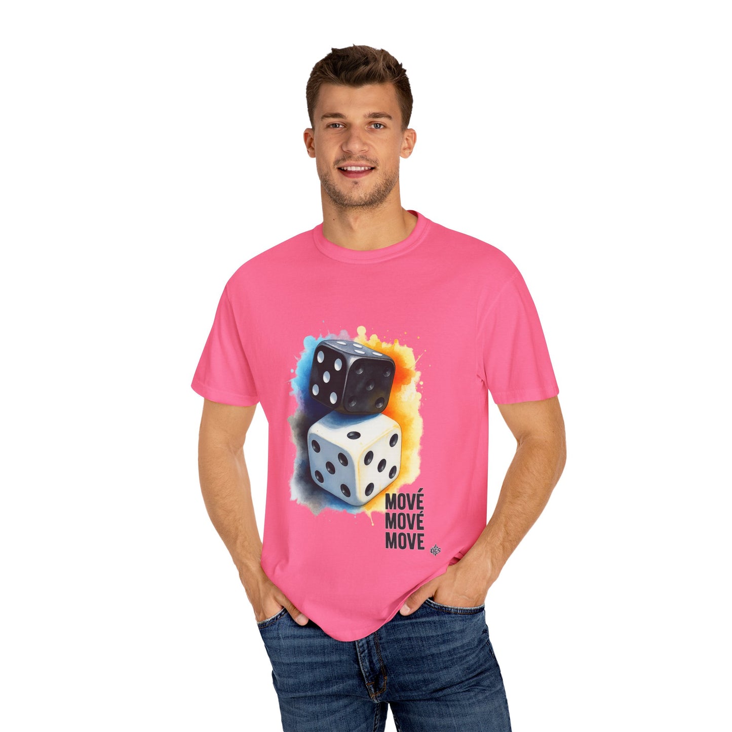 Dice Movement Unisex T-shirt - DADOS MOVE Urban Streetwear Statement