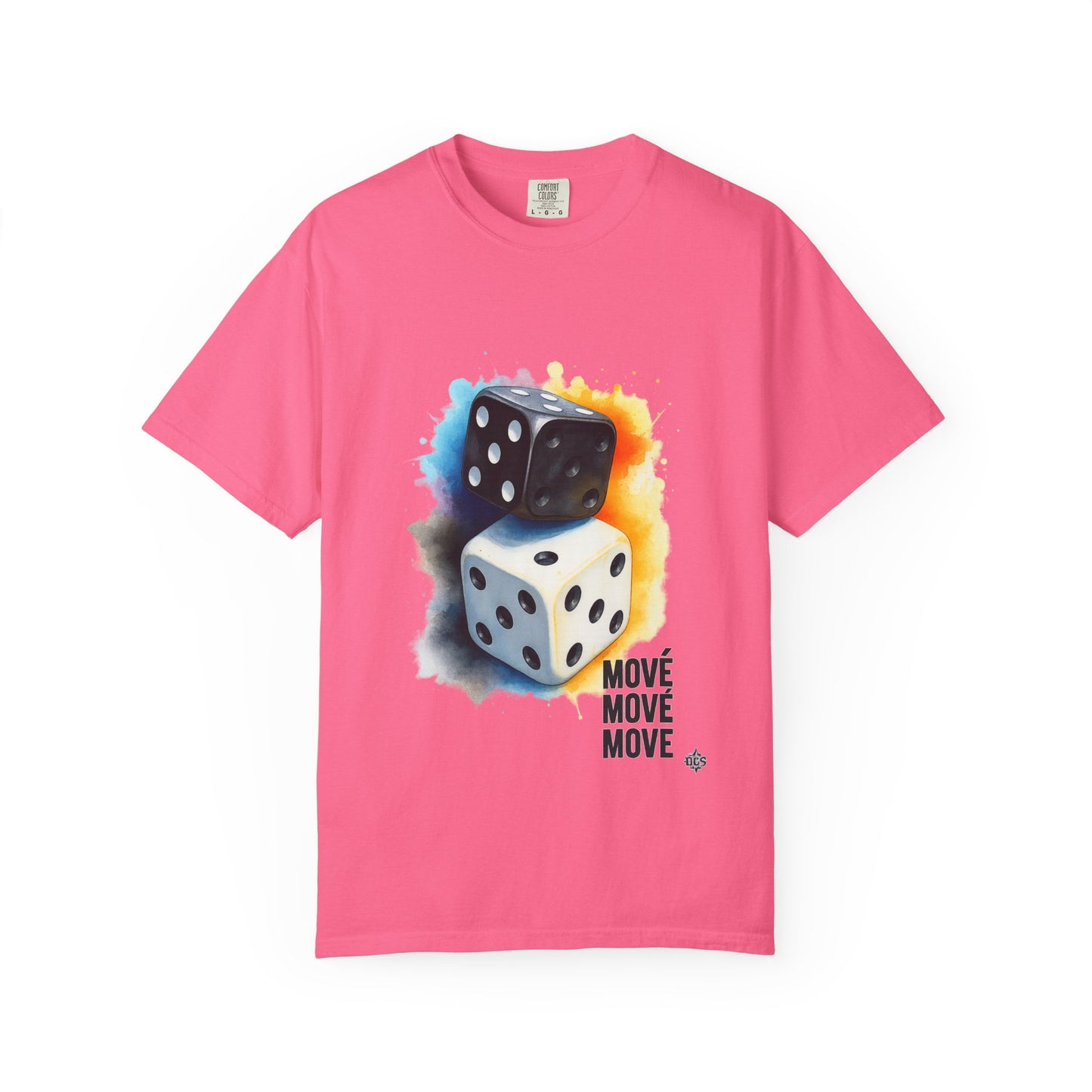 Dice Movement Unisex T-shirt - DADOS MOVE Urban Streetwear Statement