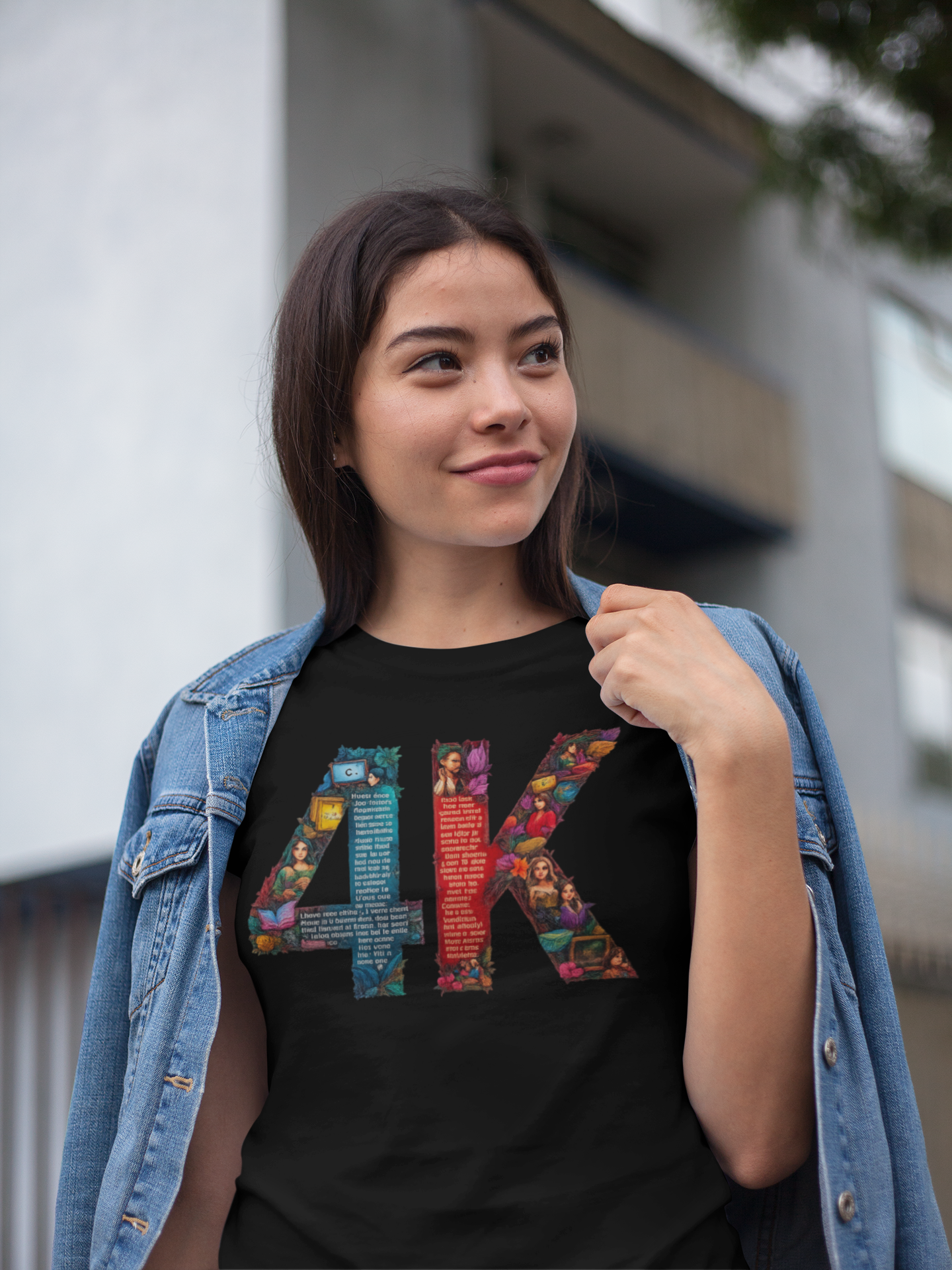 4K Vision Unisex Heavy Cotton Tee - Exclusive Design for Creators and Dreamers