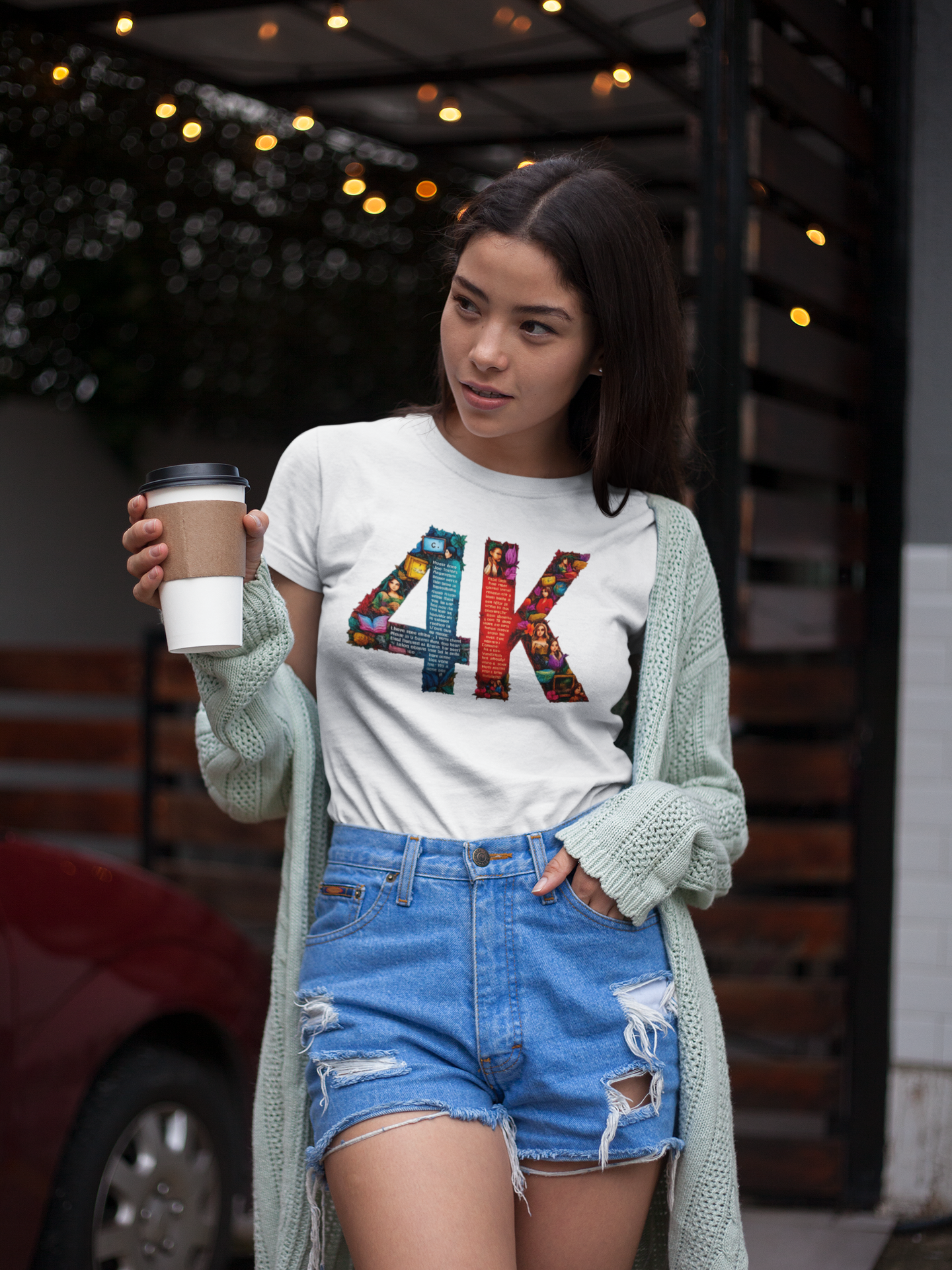 4K Vision Unisex Heavy Cotton Tee - Exclusive Design for Creators and Dreamers