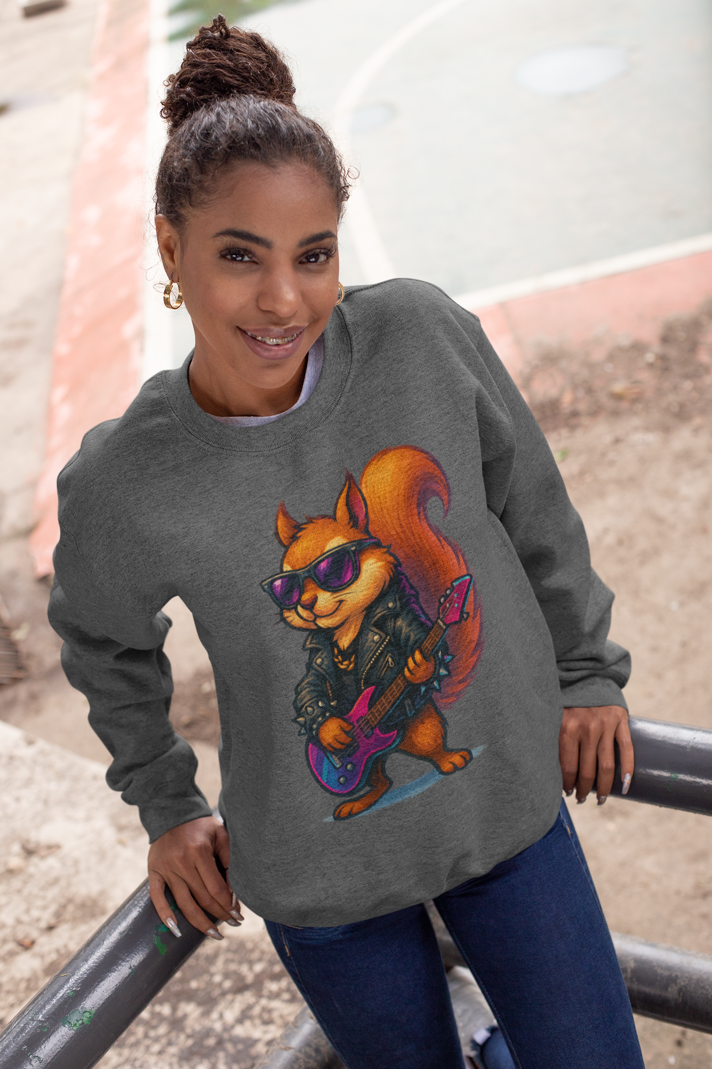 Rockin' Squirrel Sweatshirt