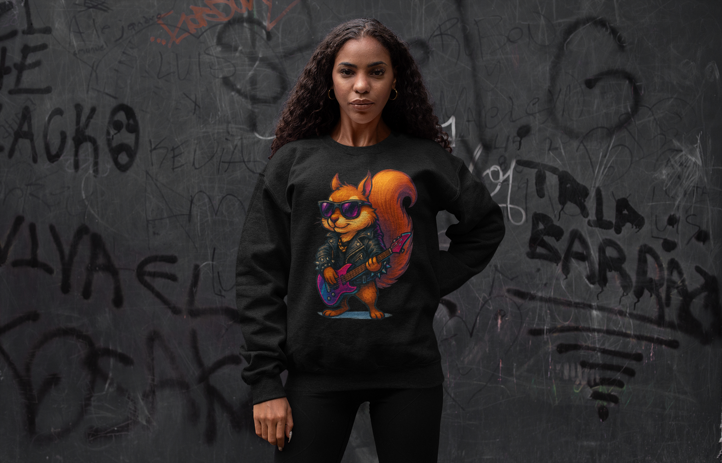 Rockin' Squirrel Sweatshirt