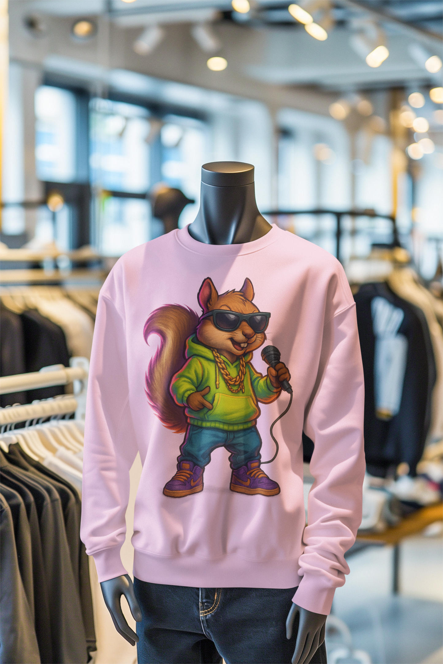 Cool Squirrel Sweatshirt