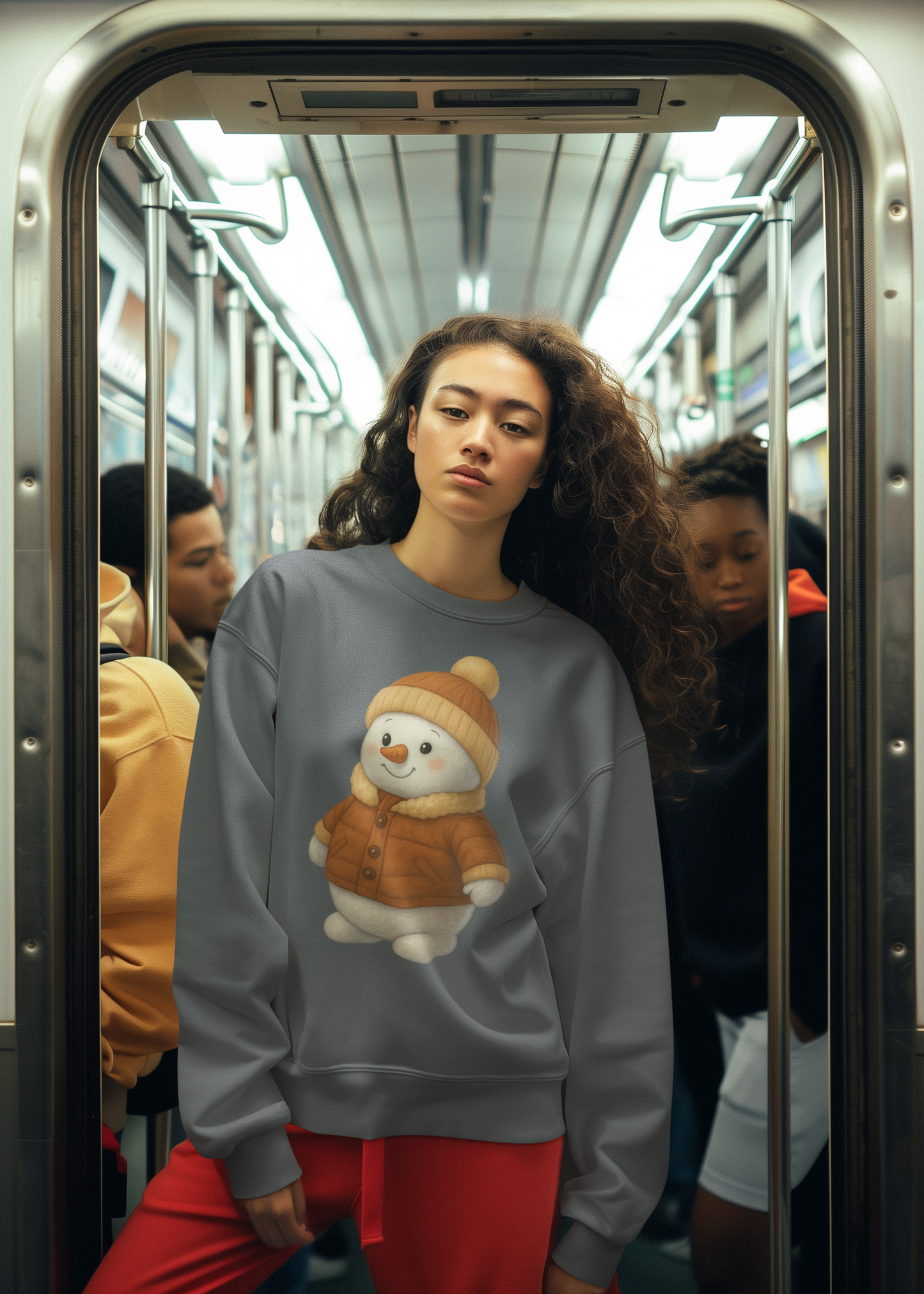 Cozy Snowman Sweatshirt