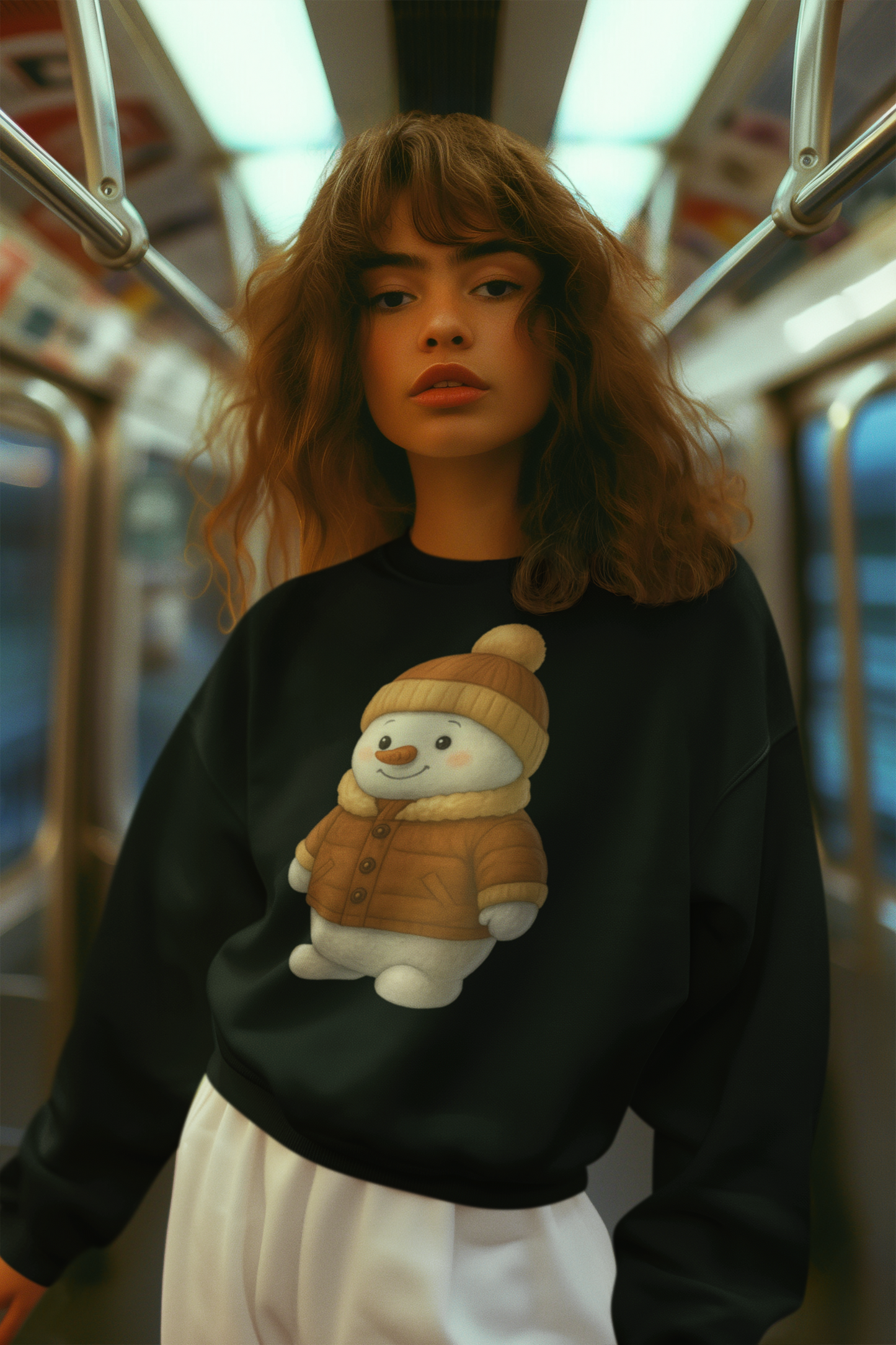 Cozy Snowman Sweatshirt