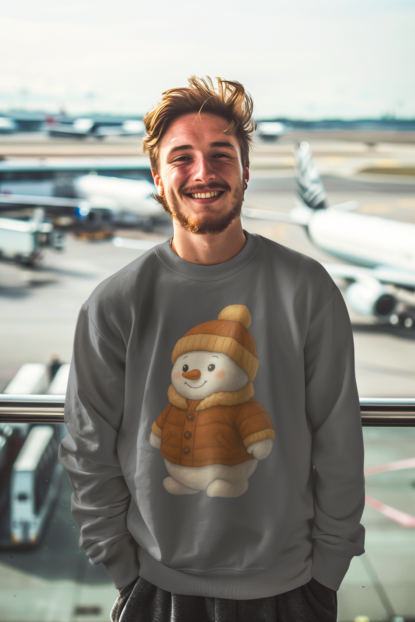 Cozy Snowman Sweatshirt