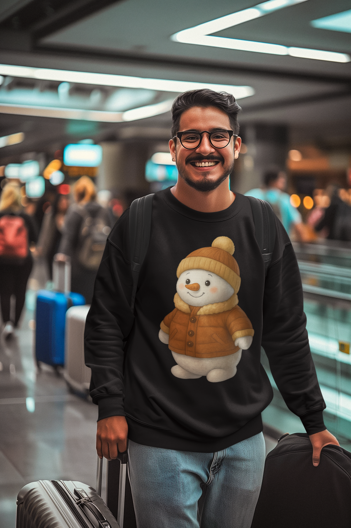 Cozy Snowman Sweatshirt