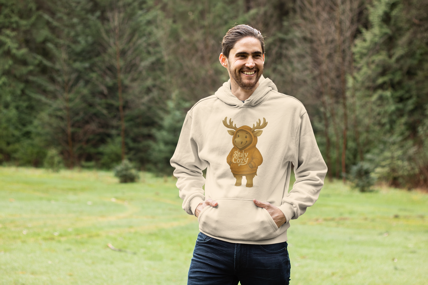 Cozy Moose Hoodie
