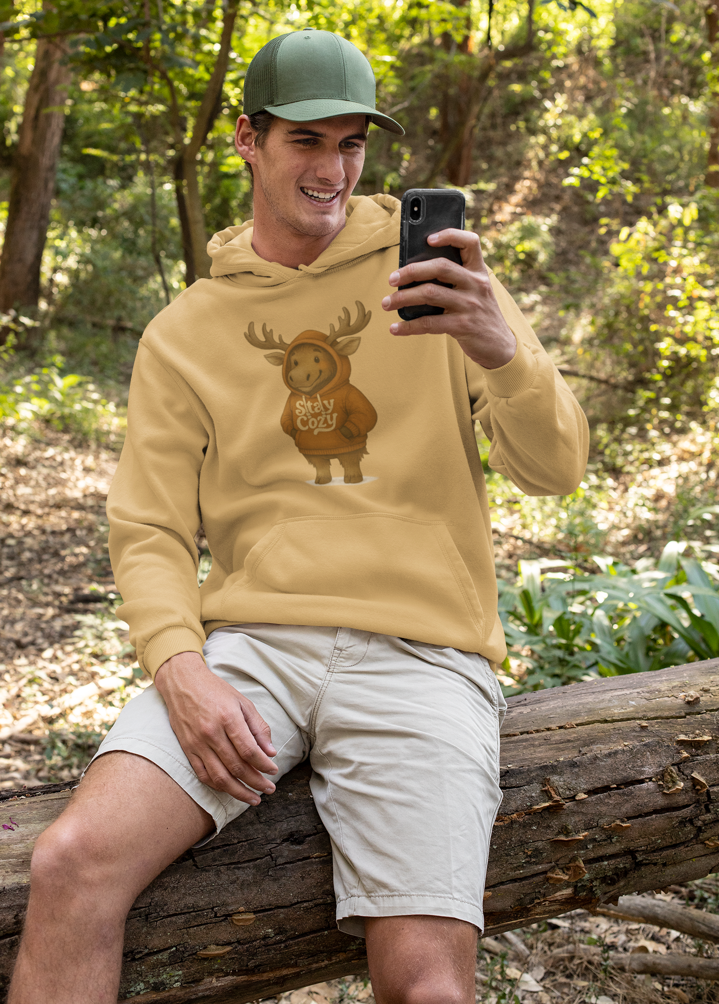 Cozy Moose Hoodie