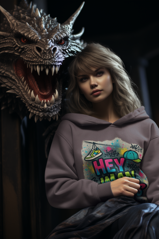 Graffiti Unisex Hoodie with DiseConSentido Design