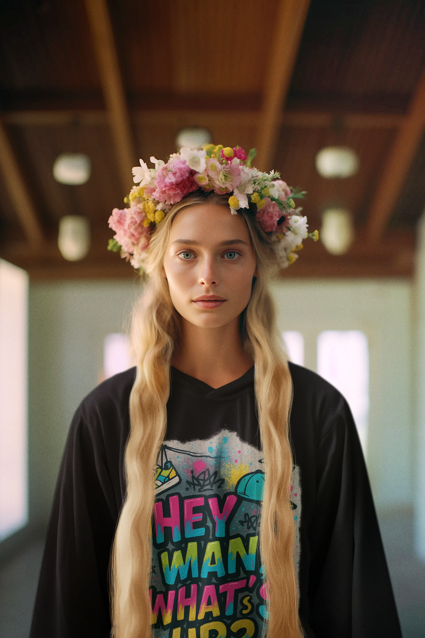 Graffiti Unisex Hoodie with DiseConSentido Design