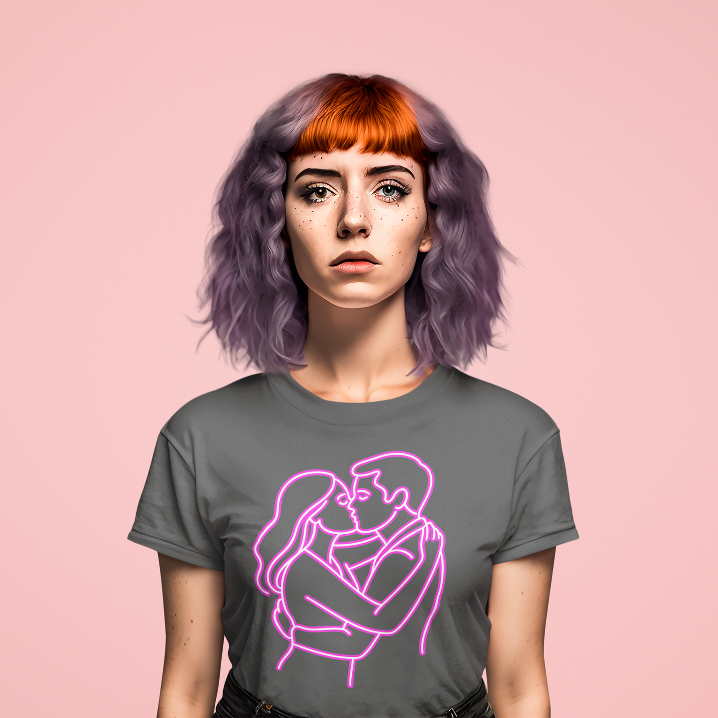 Neon Kiss Tee
