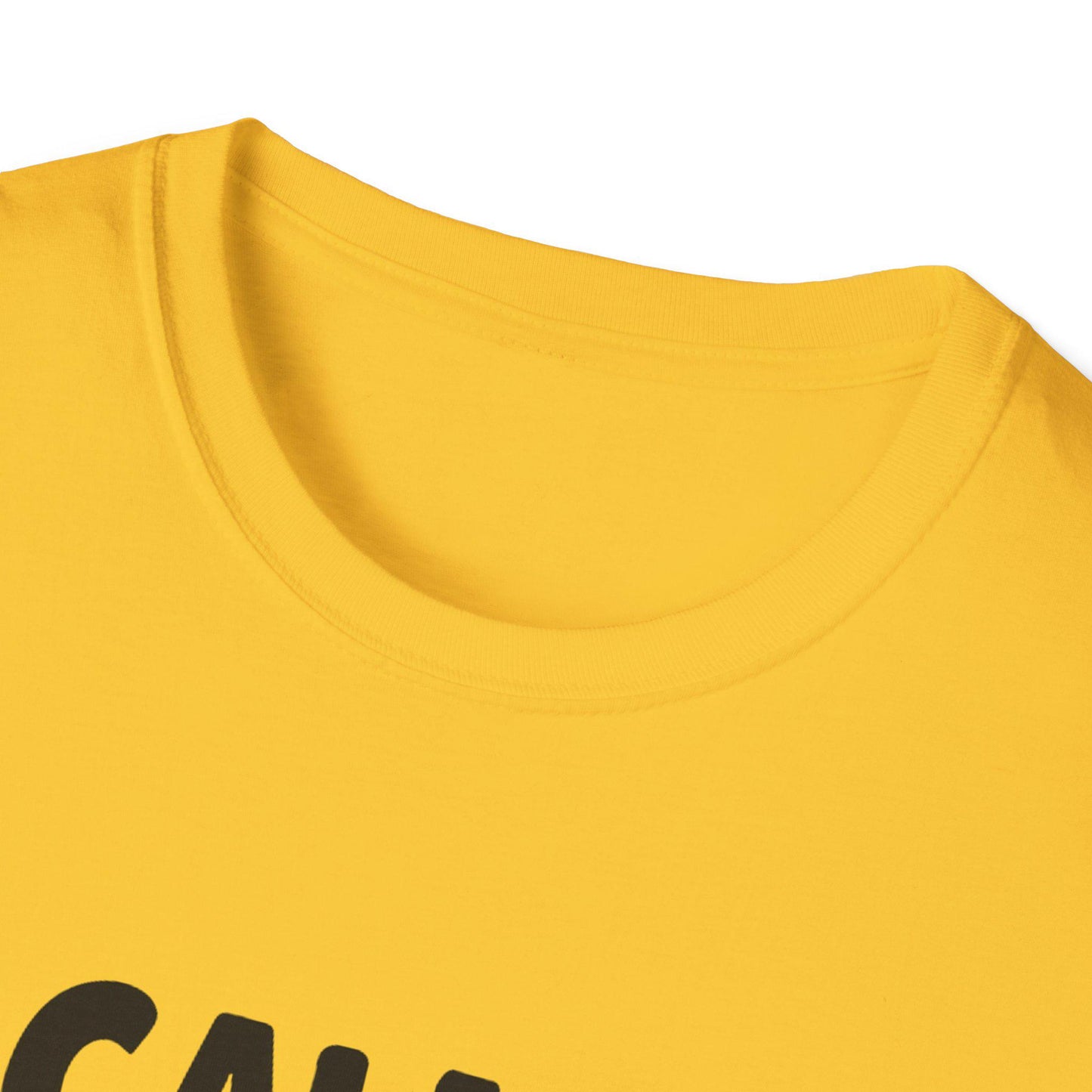 Unisex Softstyle T-Shirt 'Mi calma cuesta Y no está en oferta' - Sarcasmo elegante, autocuidado, frase poderosa, ilustración moderna,
