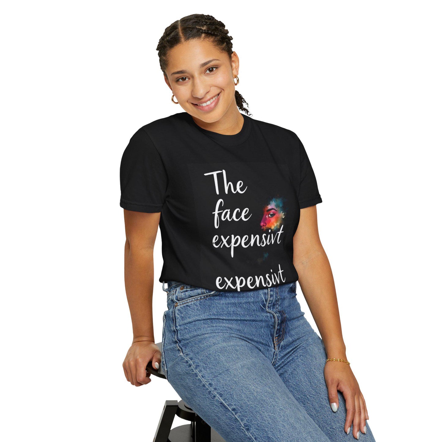 Moda Estilo Garment-Dyed T-shirt, Quality of Life Graphic Tee, Fashionable Unisex Top, Trendy Shirt, Stylish Clothing