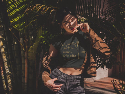 Women's Boxy Tee - Elegant and Witty Statement Piece for Introverts and Extroverts, Unique Gift or Everyday Wear, Quiet Luxury with a Dash