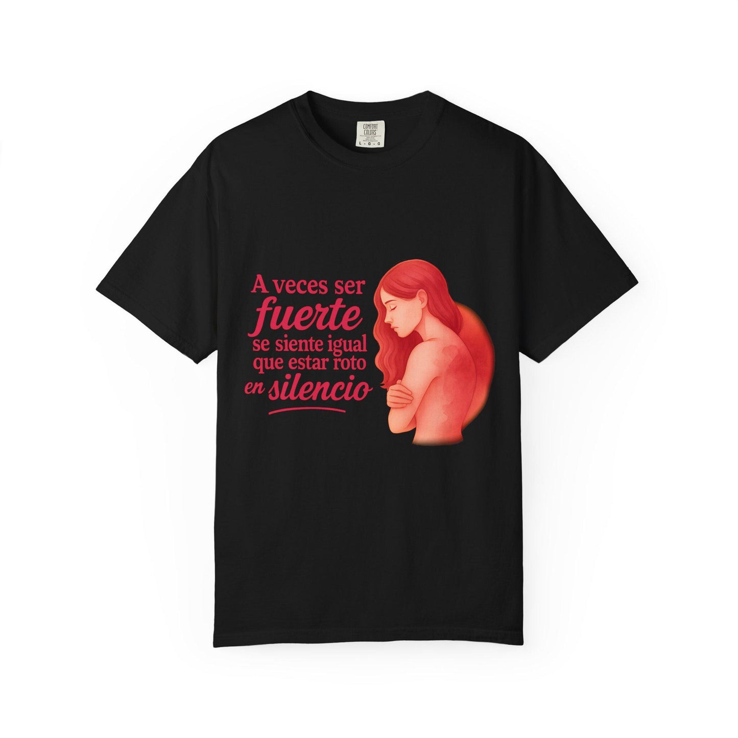 Bold Energy Unisex T-shirt - Motivational Shirt, Emotional Strength Gift, Minimal Art Tee, Self-Care Fashion, Unisex Fit