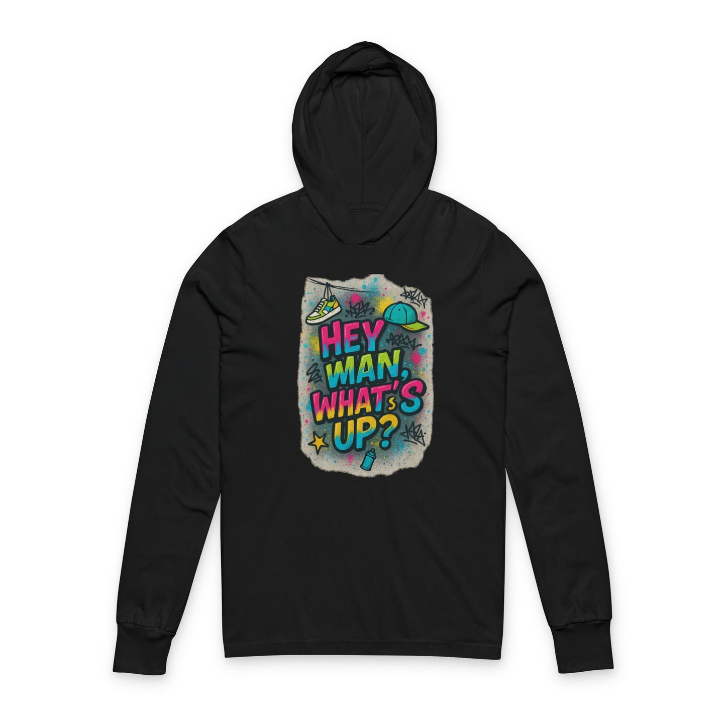 Graffiti Unisex Hoodie with DiseConSentido Design