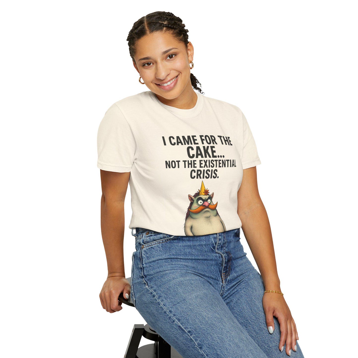 Sarcastic Cake Lover T-shirt, Tee, Shirt, Funny Gift, Unisex Top, Humorous Apparel