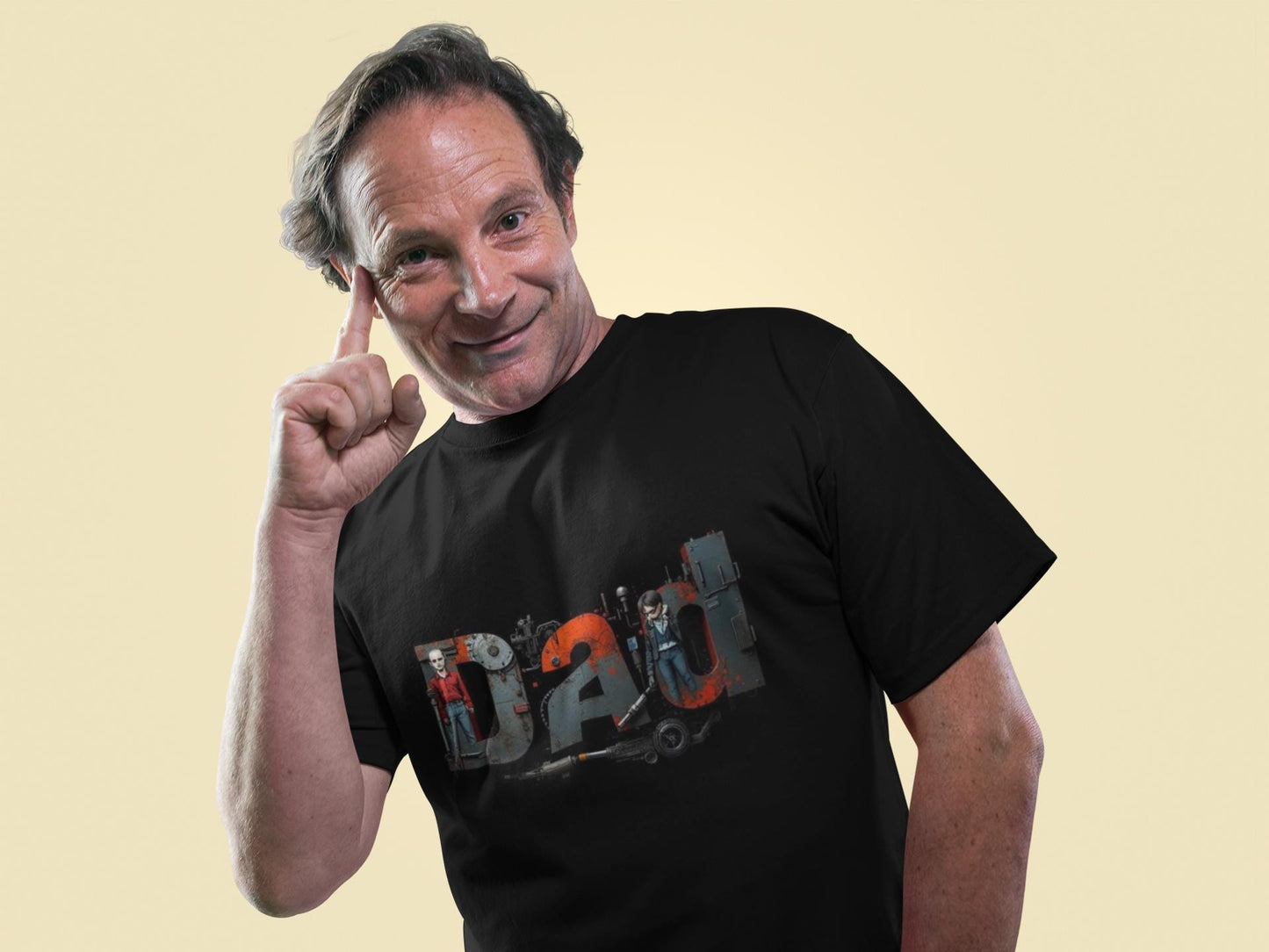 Dad Graphic T-Shirt for Father's Day, Unique Dad Tee, Casual Wear, Father's Day Gift, Unisex T-Shirt