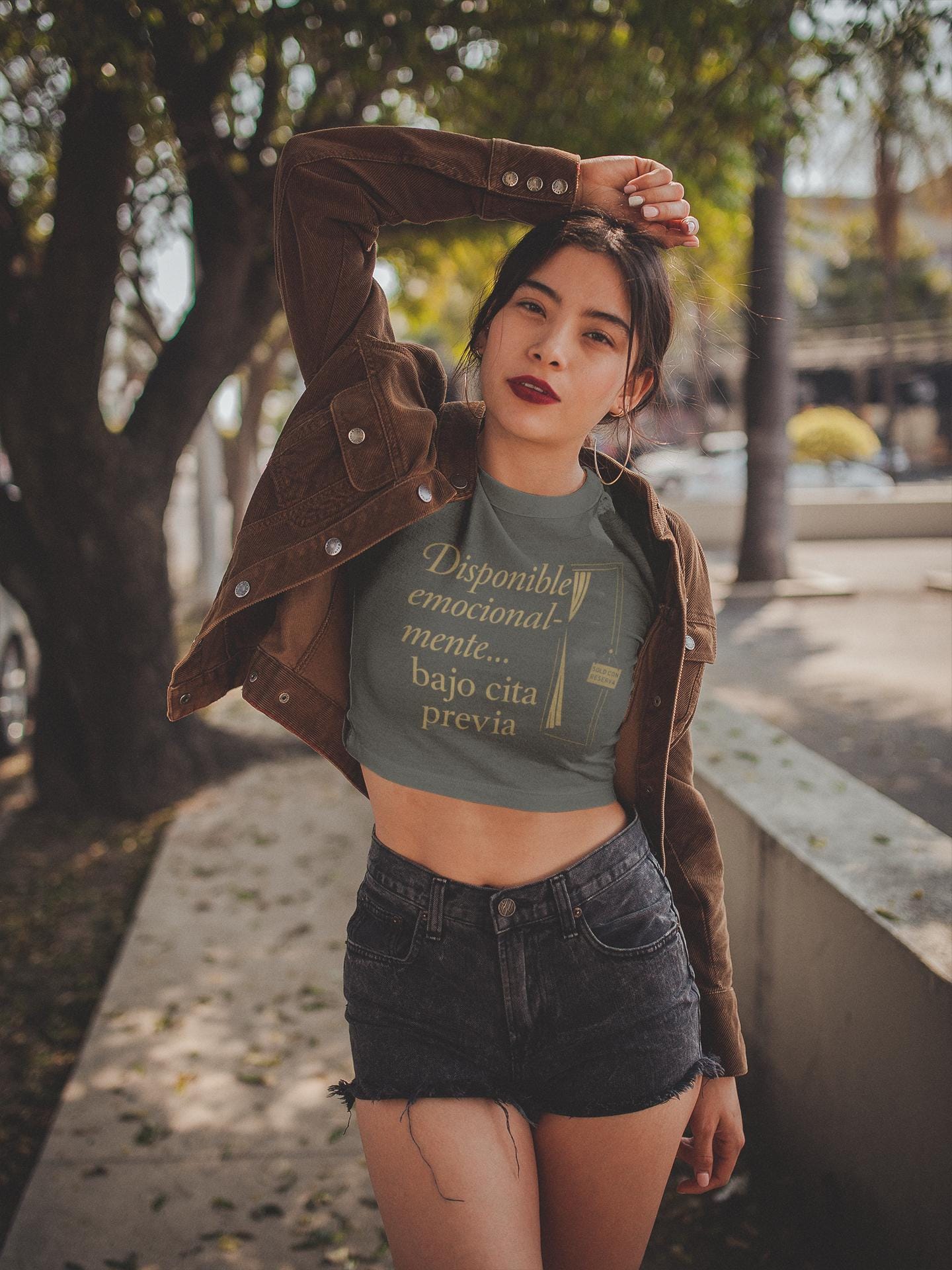 Women's Boxy Tee - Elegant and Witty Statement Piece for Introverts and Extroverts, Unique Gift or Everyday Wear, Quiet Luxury with a Dash