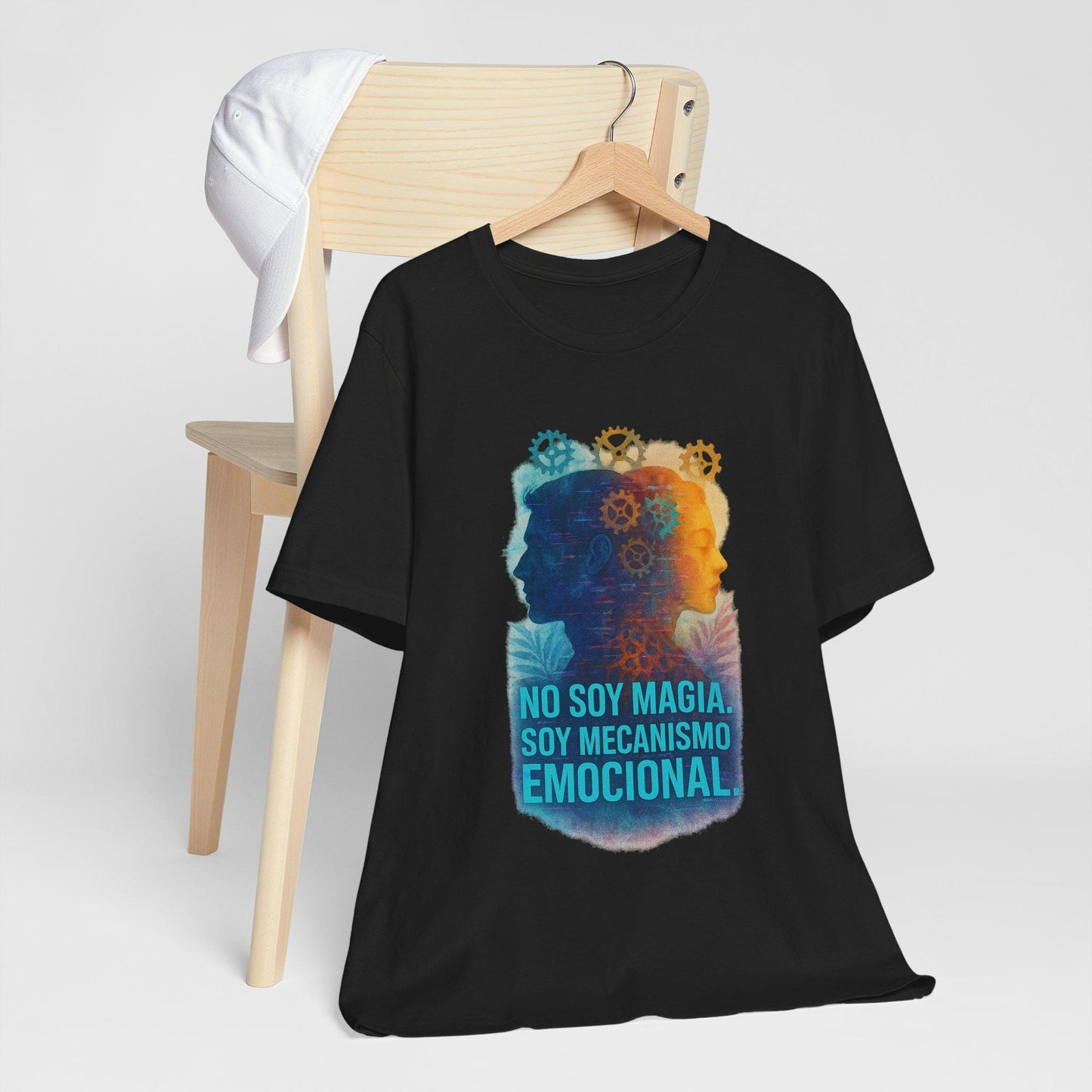 Steampunk Glitch Unisex Tee - Philosophical Urban Emotional Shirt, Surrealist Design, Gift for Thinkers, Wearable Art