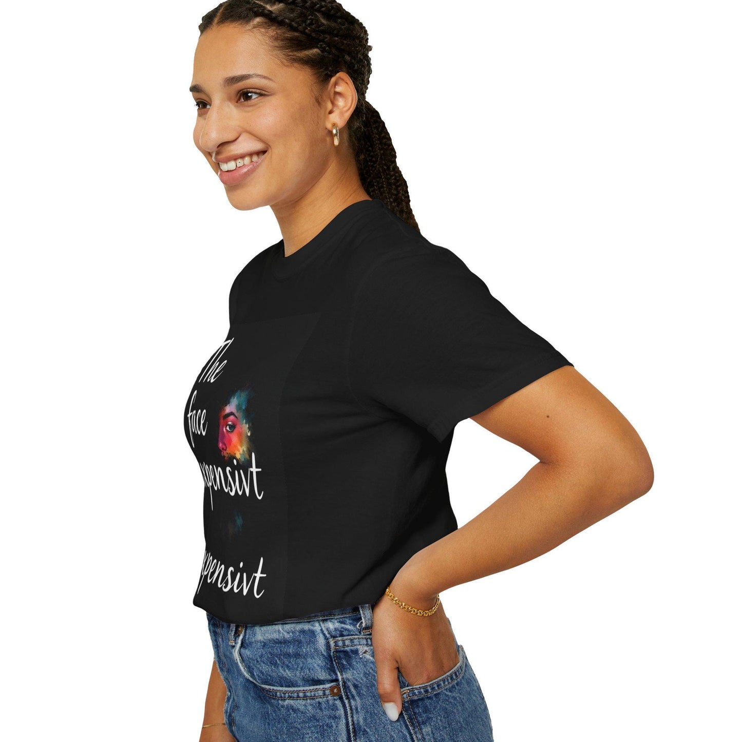 Moda Estilo Garment-Dyed T-shirt, Quality of Life Graphic Tee, Fashionable Unisex Top, Trendy Shirt, Stylish Clothing