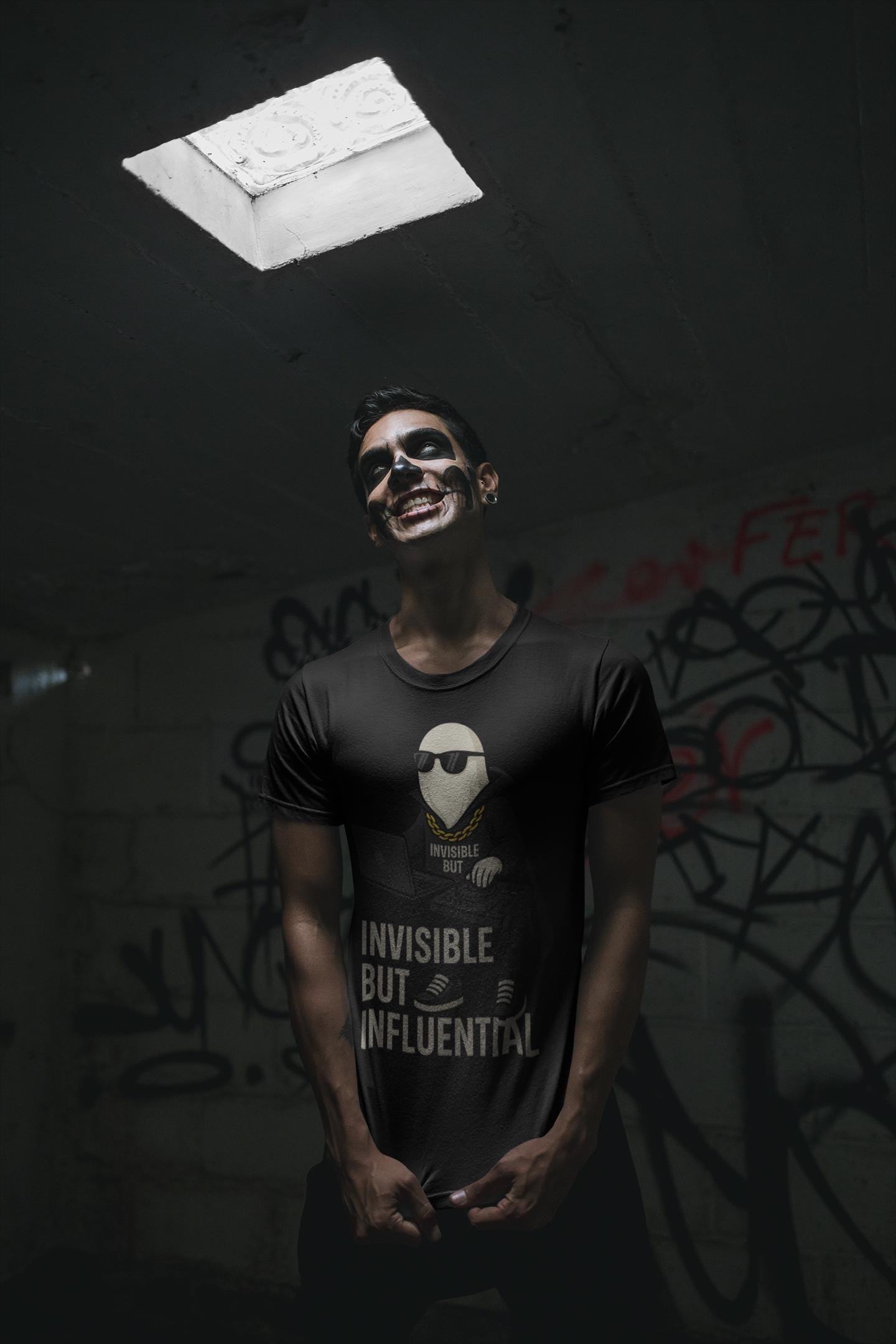 Ghost Producer Unisex T-Shirt, Music Lover Tee, DJ Streetwear Shirt, Limited Edition Graphic Top