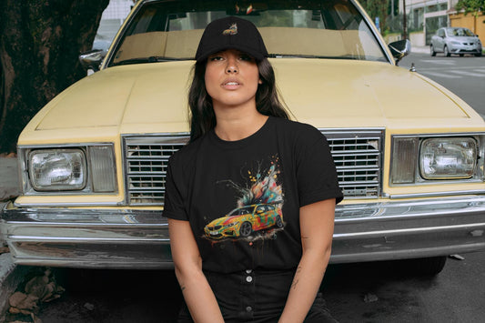 BMW Vibrant Branches T-shirt, Car Enthusiast Gift, Streetwear Artistic Tee, Festival Shirt, Urban Art Apparel